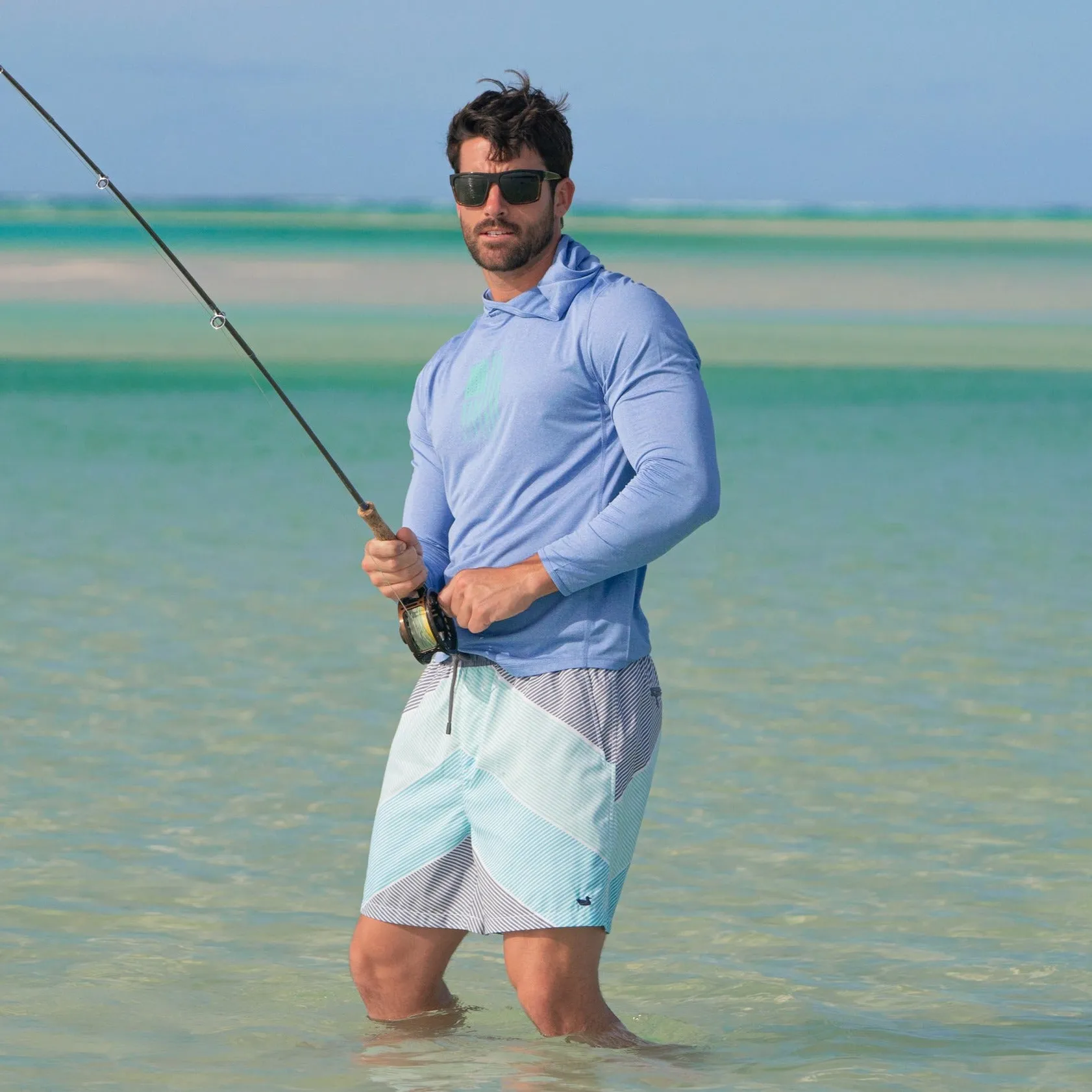 Southern Marsh 21 FieldTec™ Featherlight Performance Hoodie - American Waters