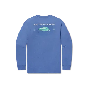 Southern Marsh 21 FieldTec™ Featherlight Tee - 08 Lure - Long Sleeve
