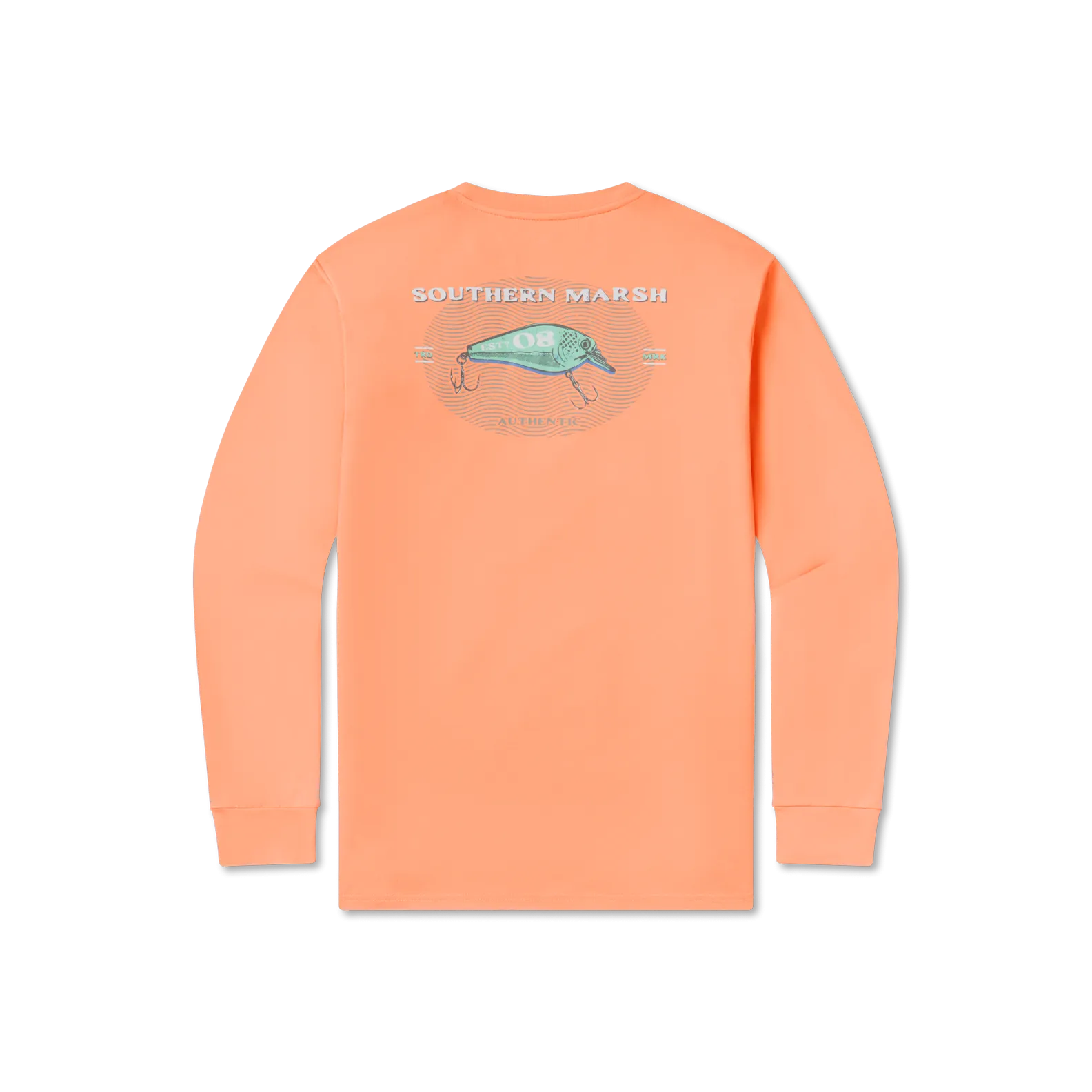 Southern Marsh 21 FieldTec™ Featherlight Tee - 08 Lure - Long Sleeve