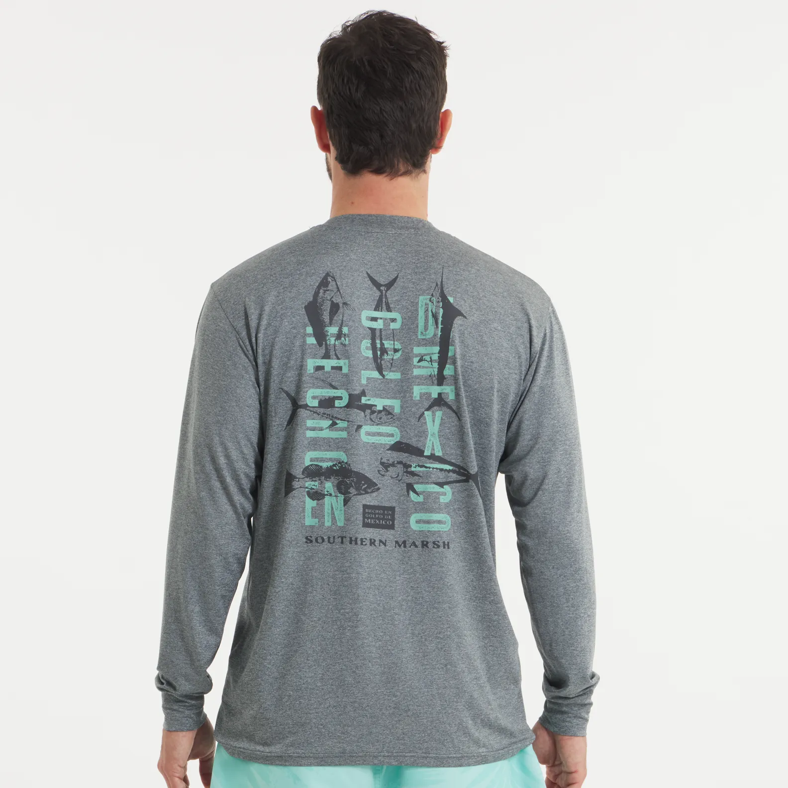Southern Marsh 21 FieldTec™ Featherlight Tee - Hecho Stamp - Long Sleeve