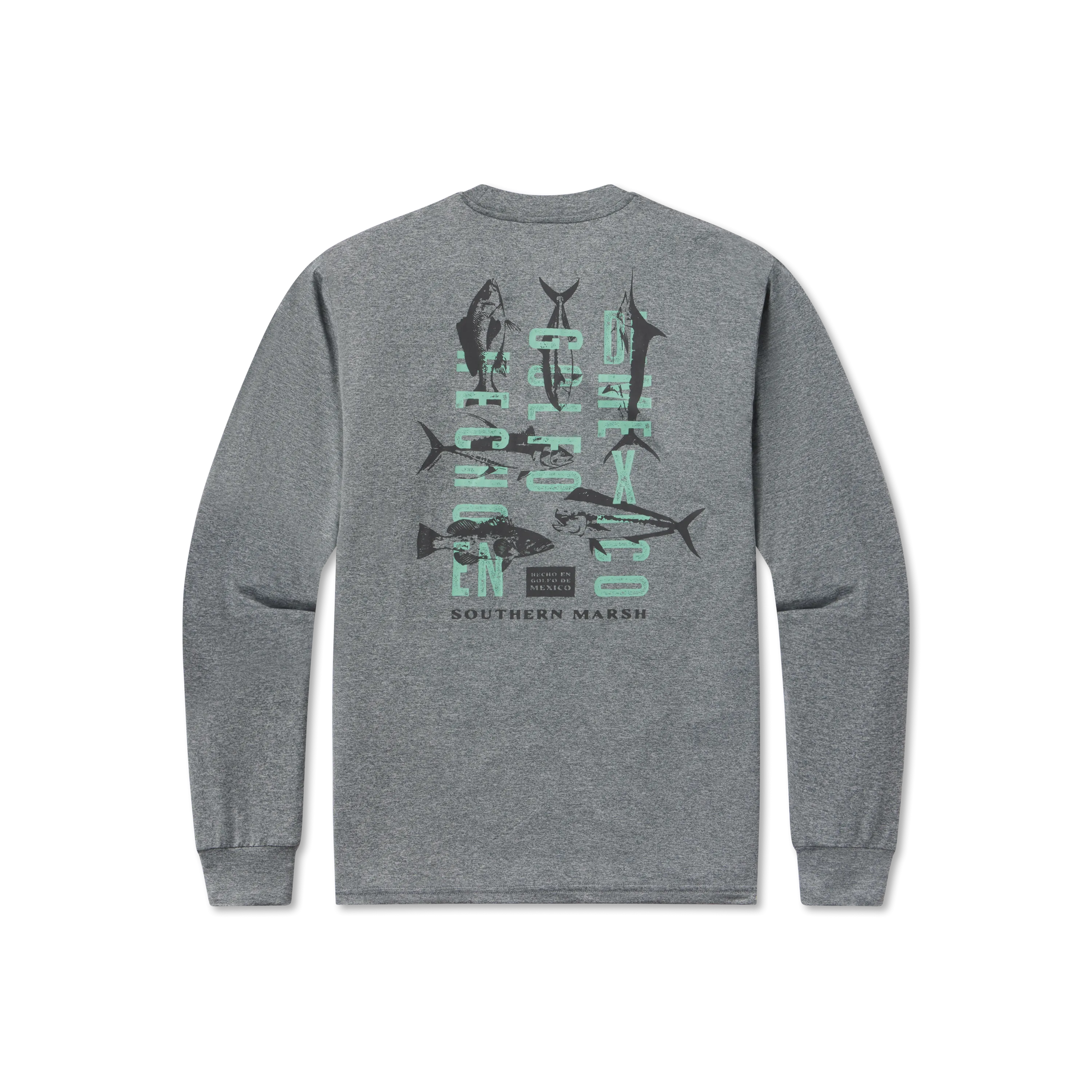 Southern Marsh 21 FieldTec™ Featherlight Tee - Hecho Stamp - Long Sleeve