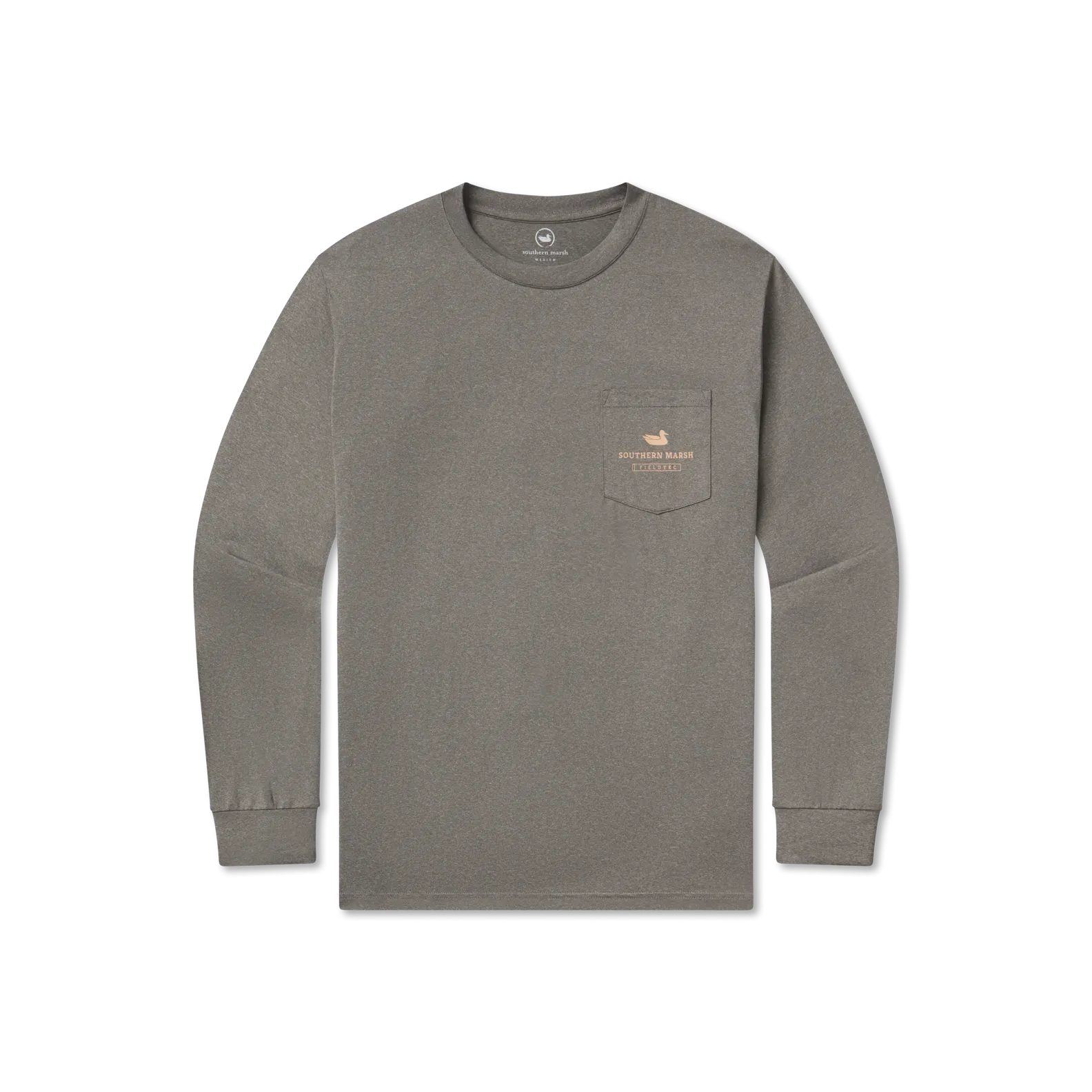 Southern Marsh 21 FieldTec™ Featherlight Tee - Marlin Waves - Long Sleeve