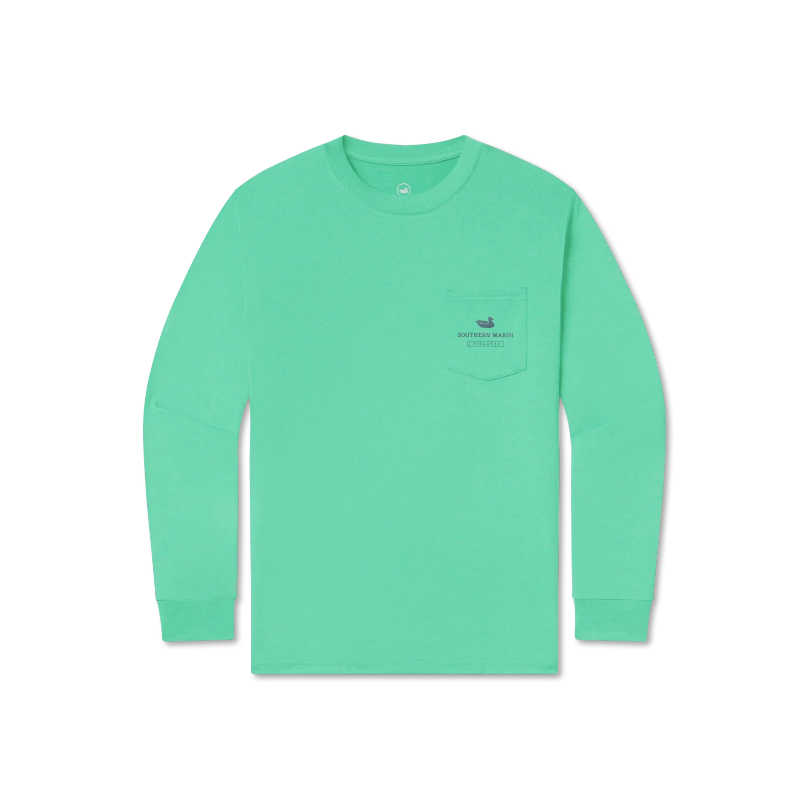 Southern Marsh 21 FieldTec™ Featherlight Tee - Marlin Waves - Long Sleeve