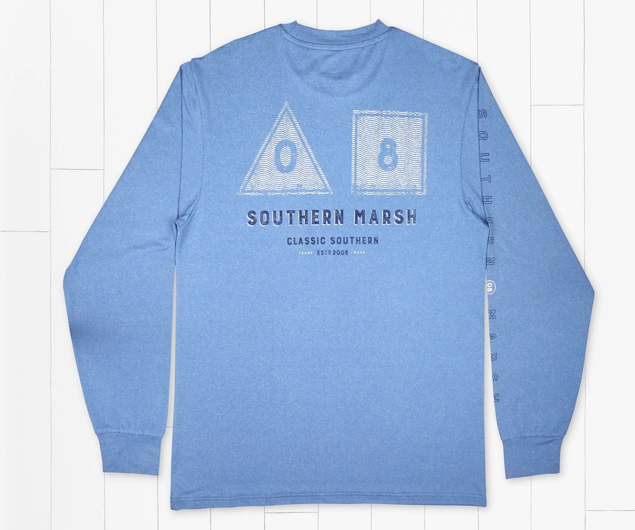 Southern Marsh 21 FieldTec™ Featherlight Tee - Navigation - Long Sleeve