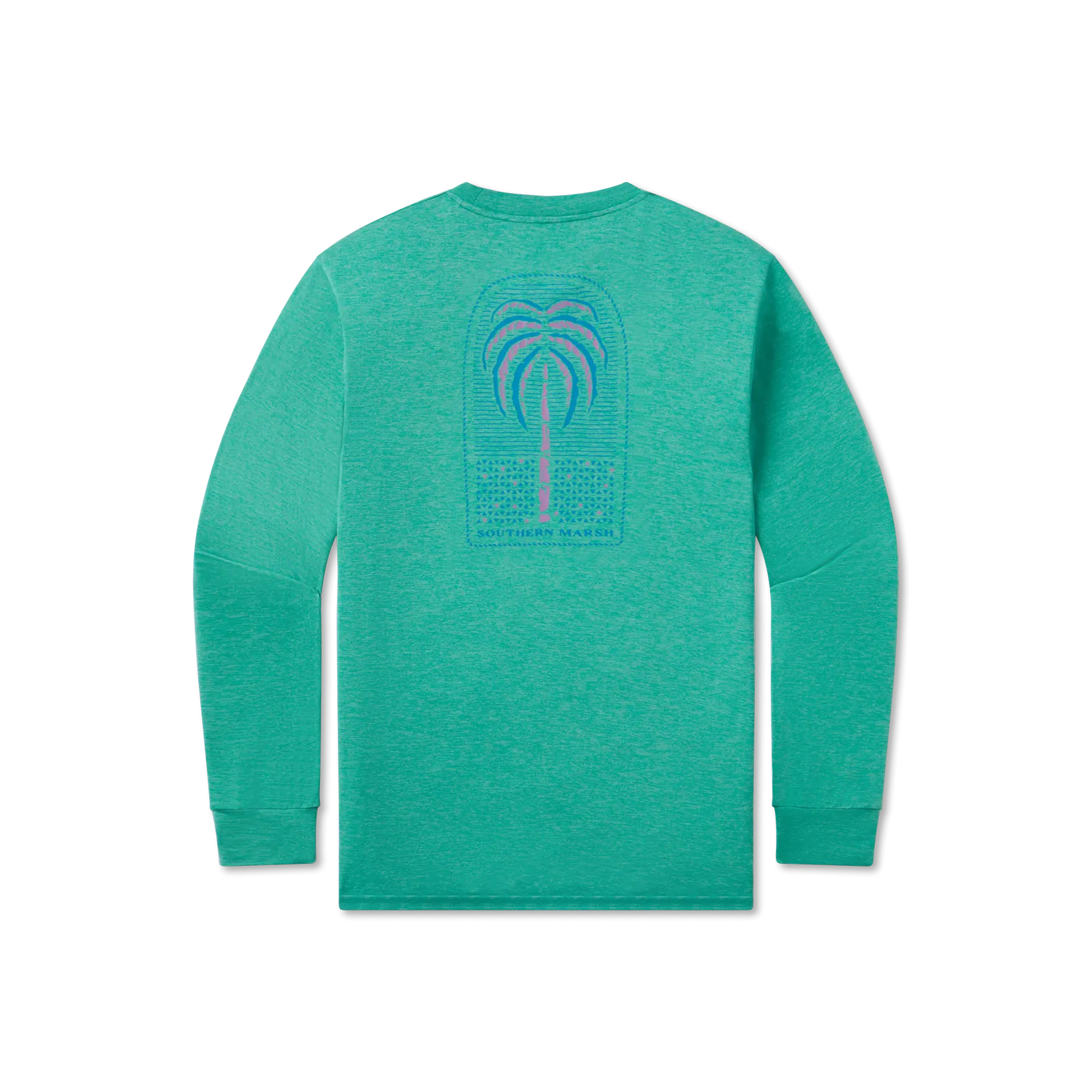 Southern Marsh 21 FieldTec™ Featherlight Tee - Palmetto Palm - Long Sleeve