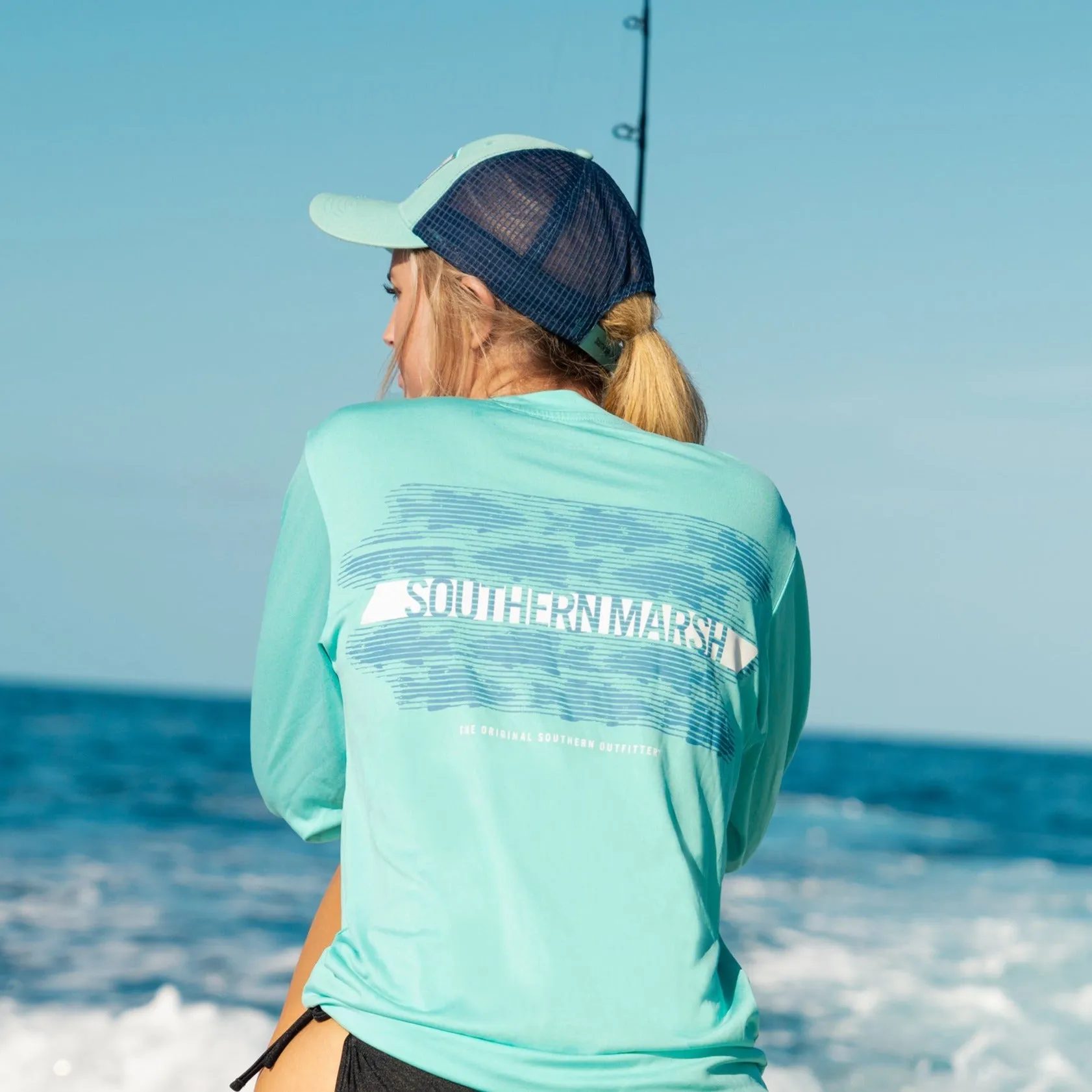 Southern Marsh 21 FieldTec™ Featherlight Tee - Summer School - Long Sleeve