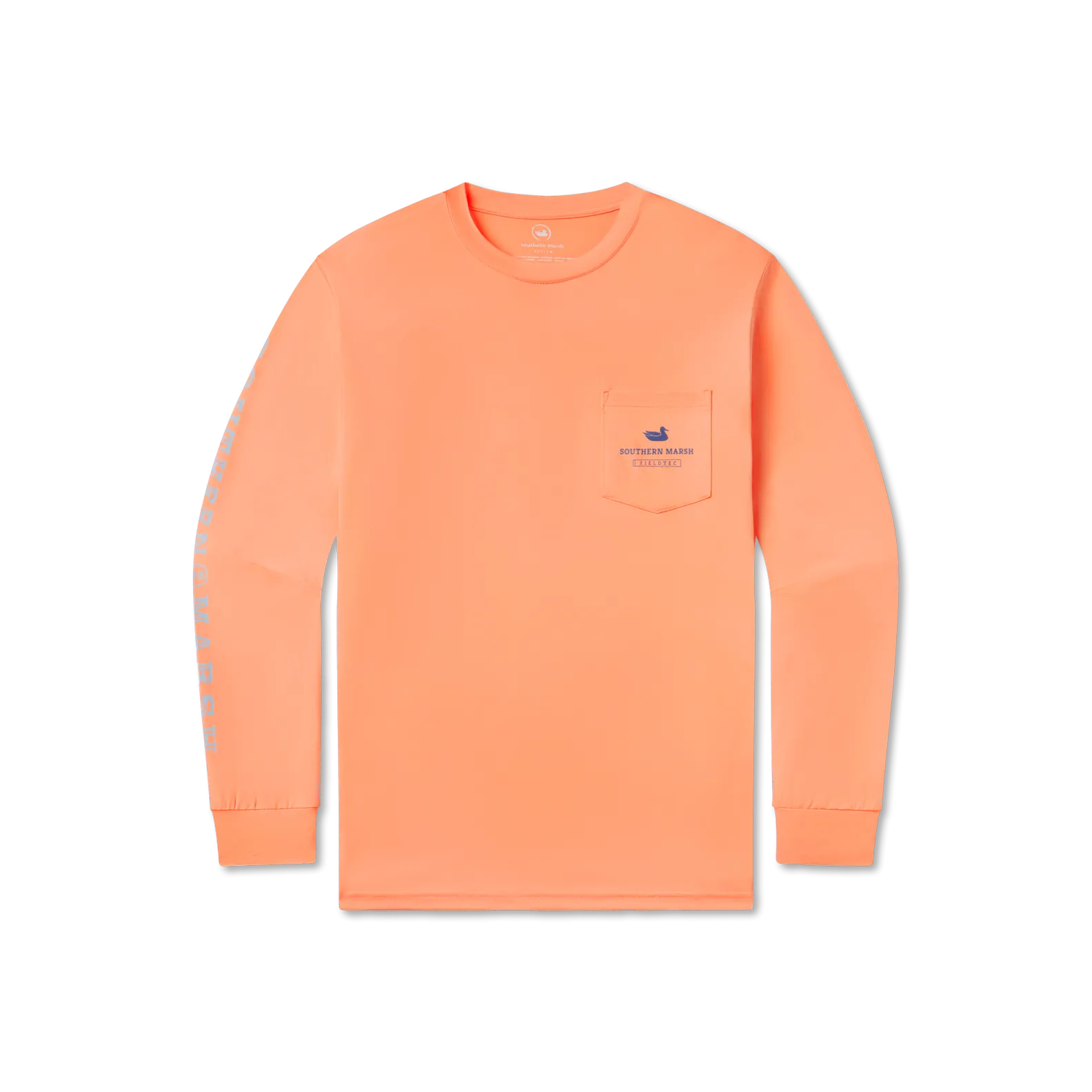 Southern Marsh 21 FieldTec™ Featherlight Tee - Surf Trio - Long Sleeve
