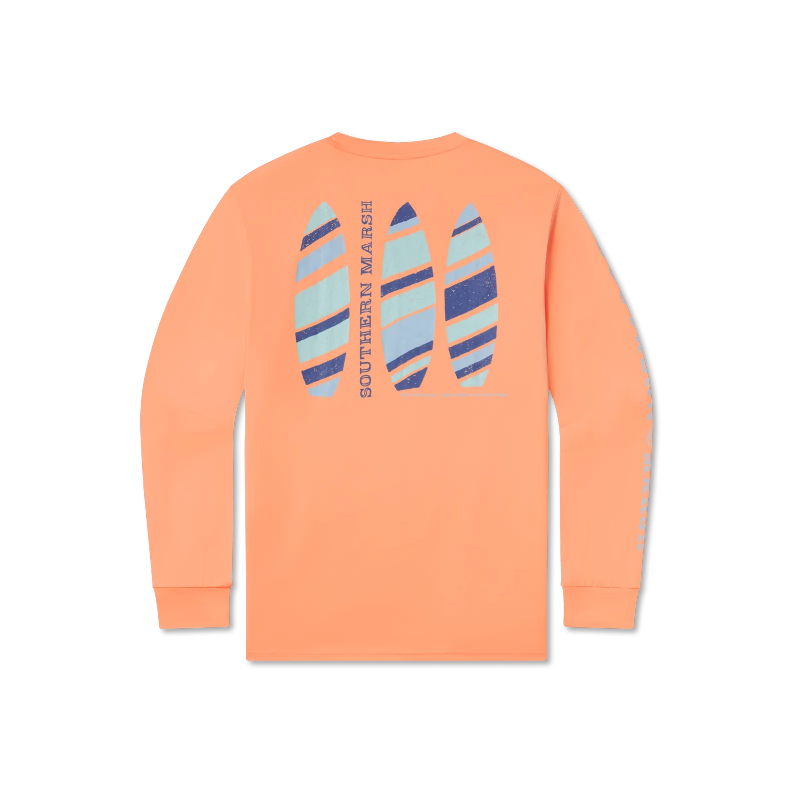 Southern Marsh 21 FieldTec™ Featherlight Tee - Surf Trio - Long Sleeve