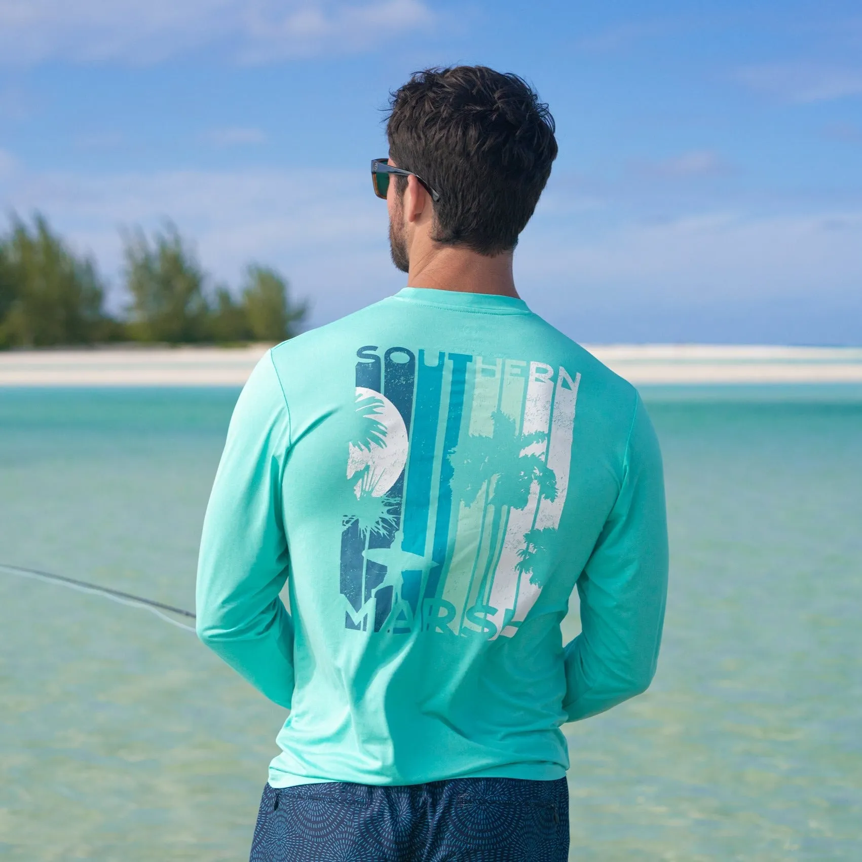Southern Marsh 21 FieldTec™ Featherlight Tee - Twilight Ride - Long Sleeve