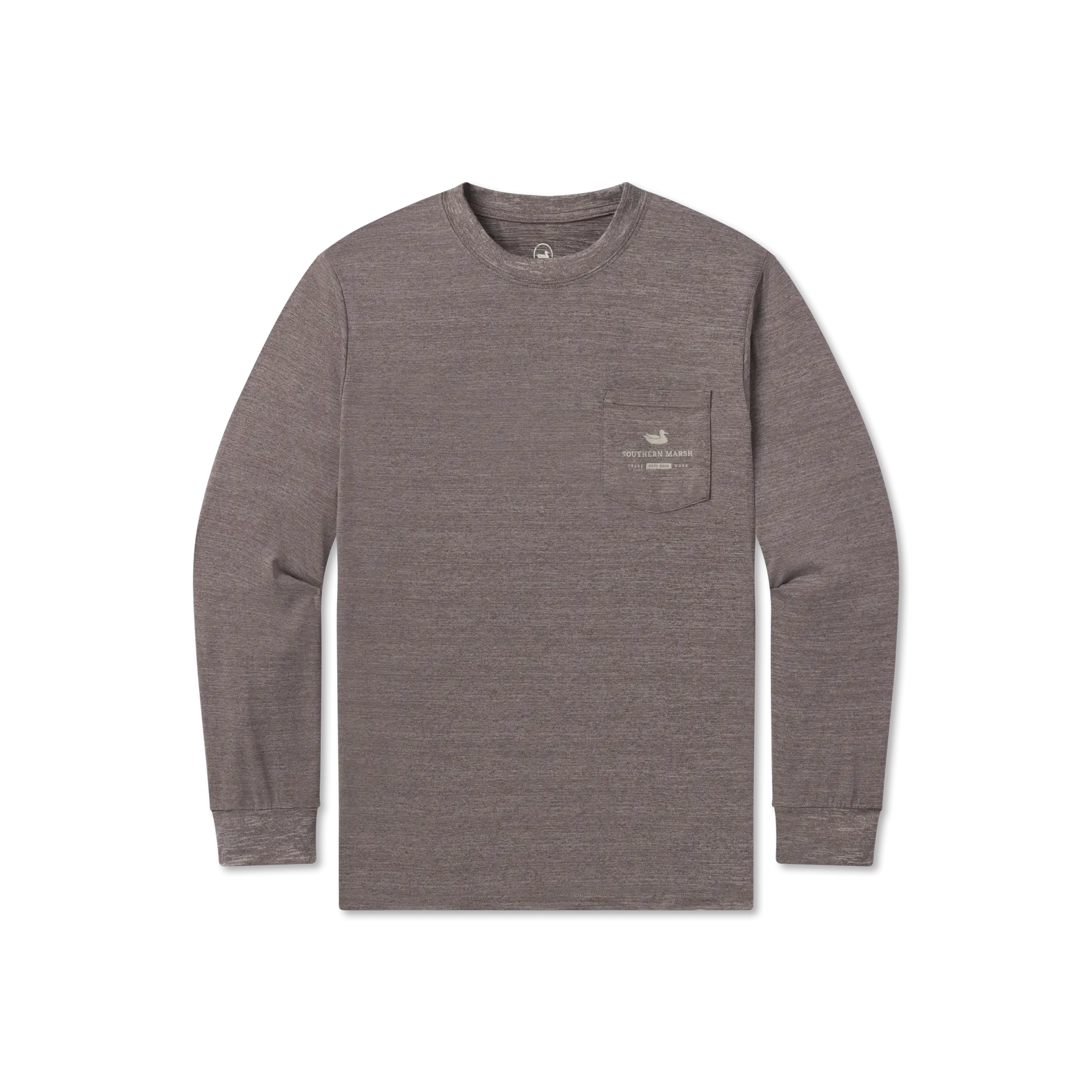 Southern Marsh 21 FieldTec™ Heathered Performance Tee - Liberty - Long Sleeve