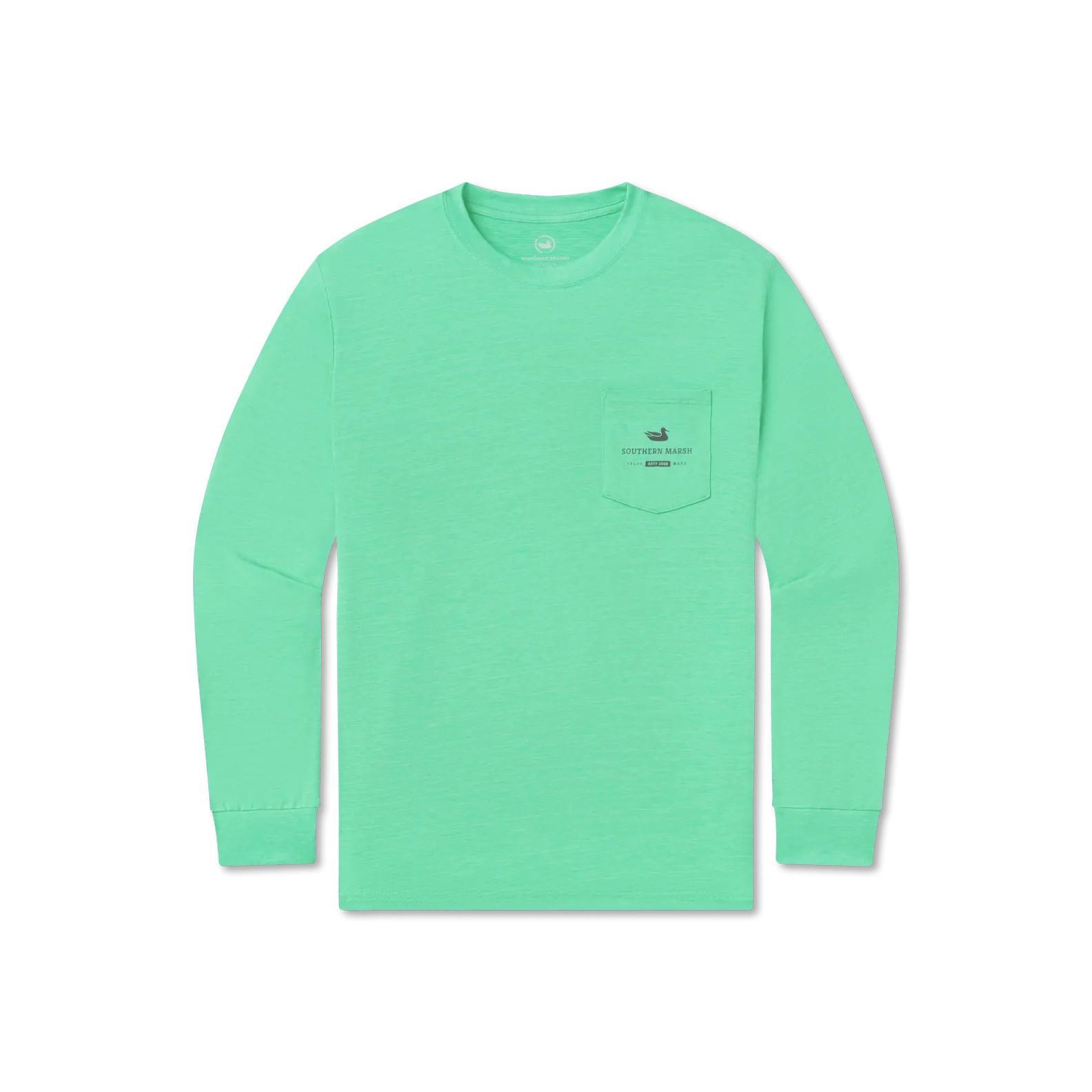 Southern Marsh 21 FieldTec™ Heathered Performance Tee - Marlin Time - Long Sleeve