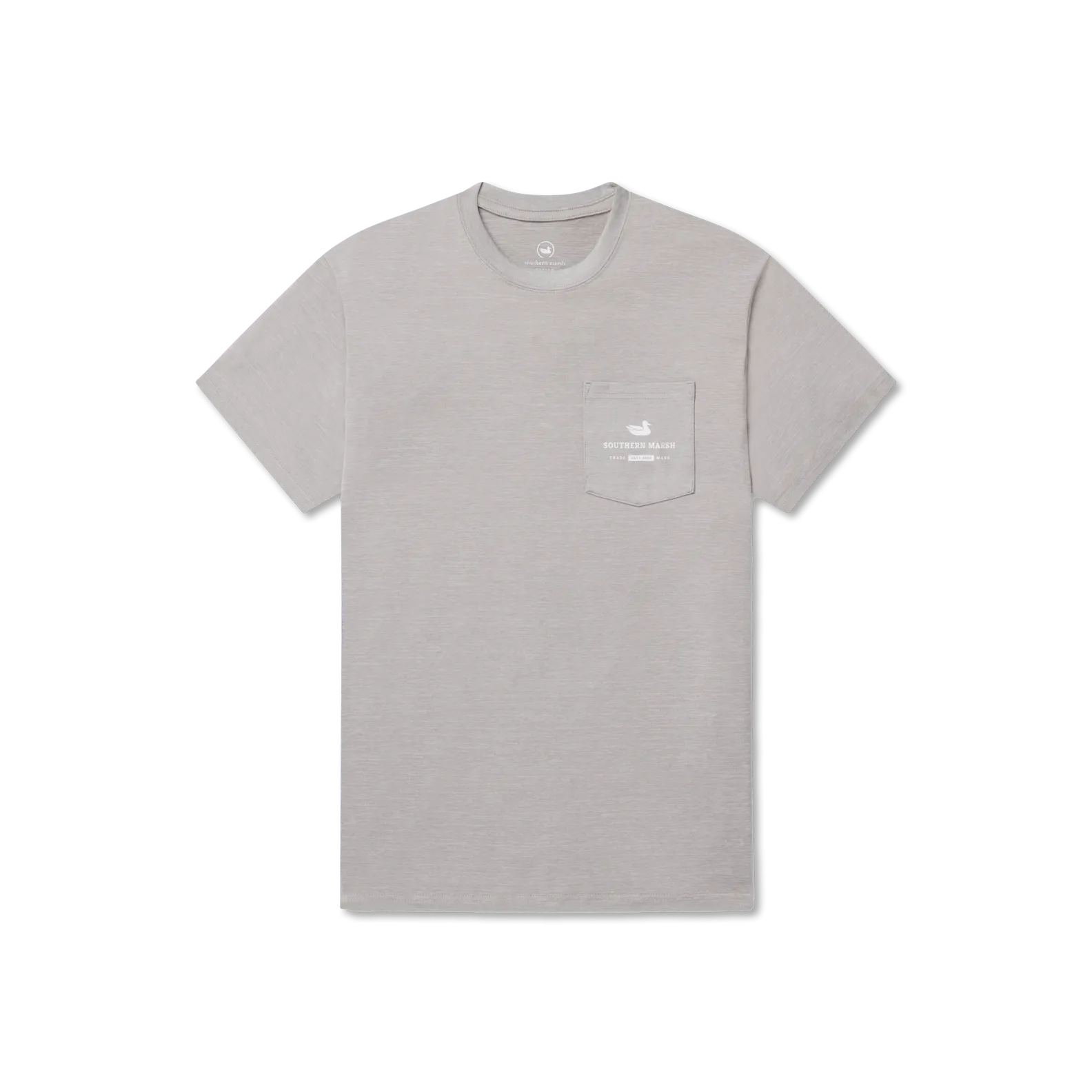 Southern Marsh 21 FieldTec™ Heathered Performance Tee - Marlin Time