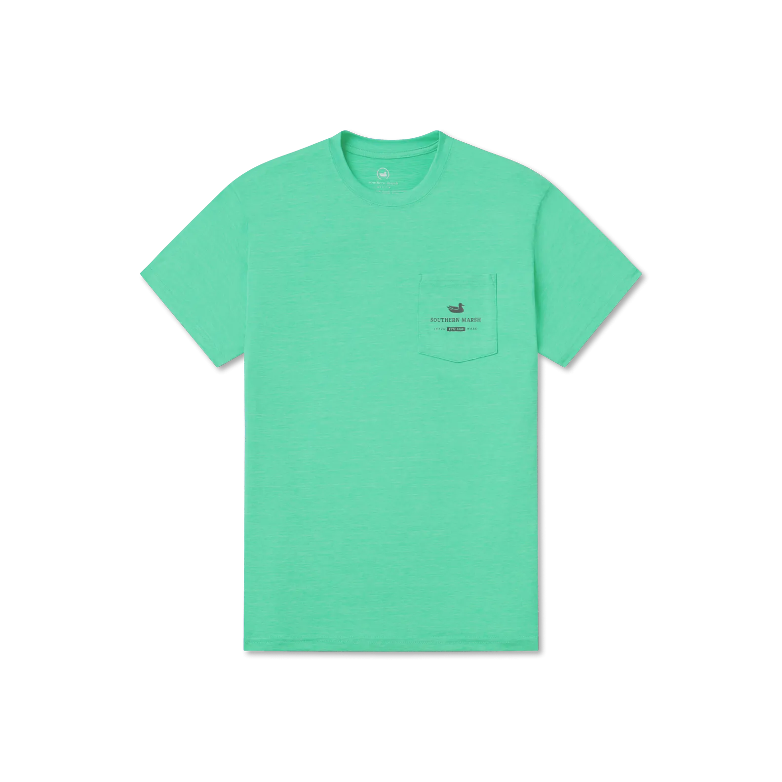 Southern Marsh 21 FieldTec™ Heathered Performance Tee - Marlin Time