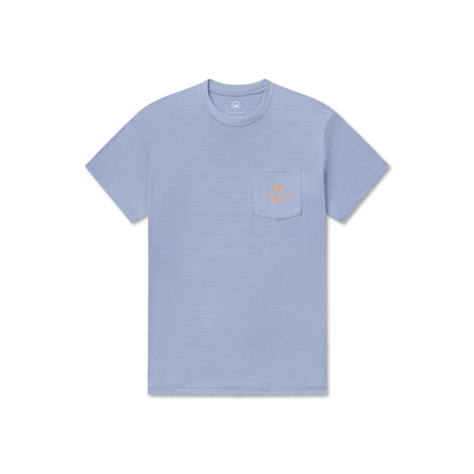 Southern Marsh 21 FieldTec™ Heathered Performance Tee - Marlin