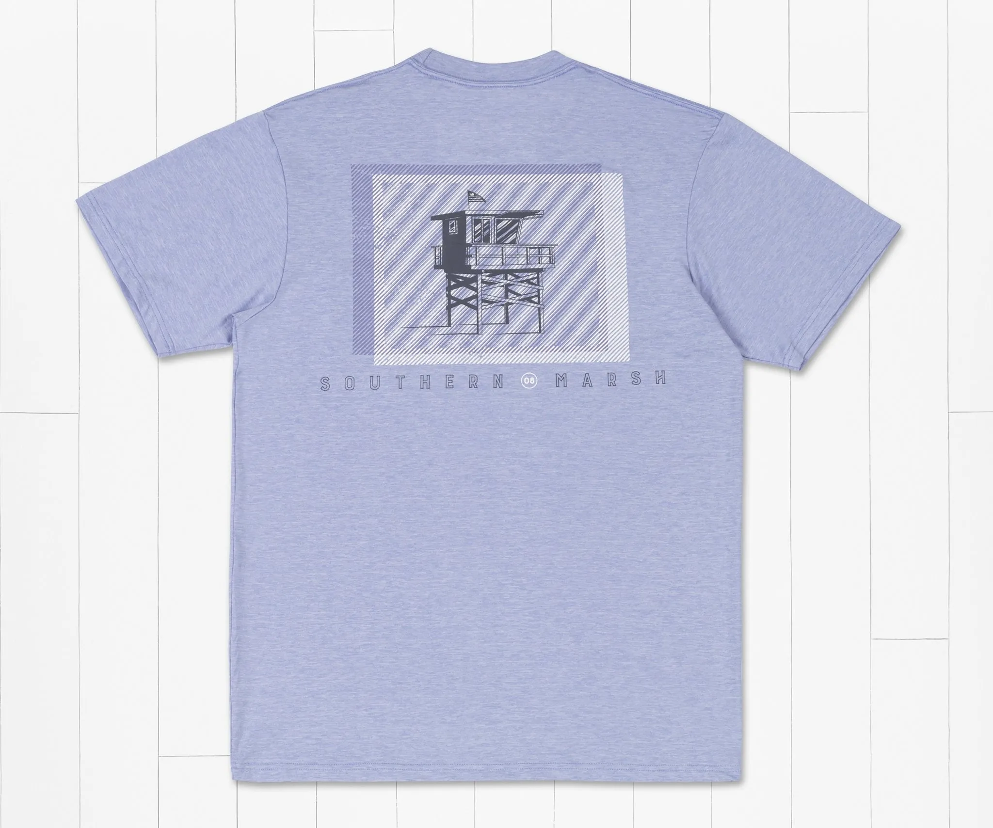 Southern Marsh 21 FieldTec™ Heathered Performance Tee - On Guard