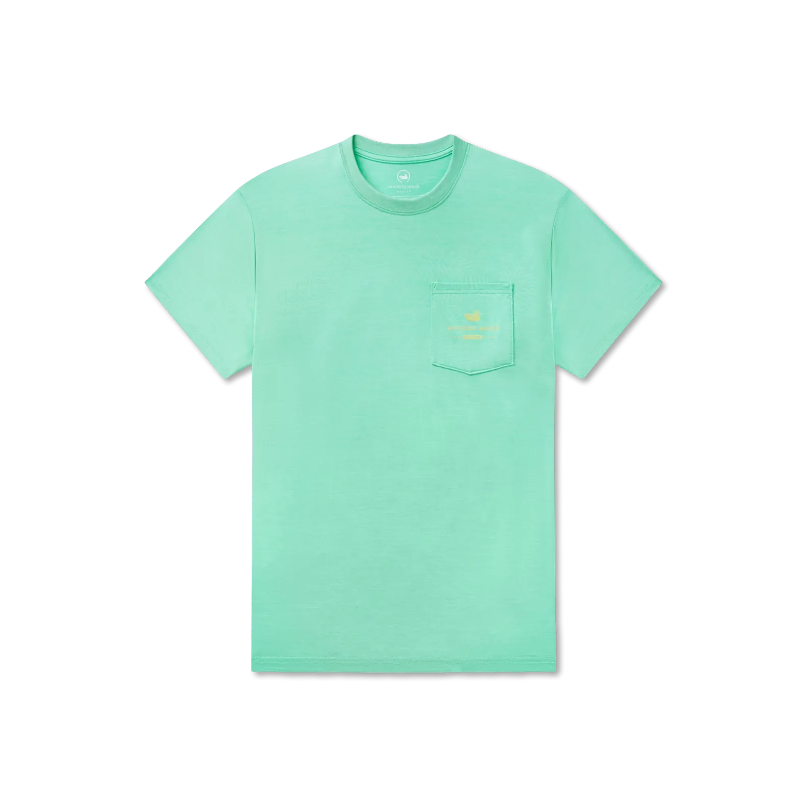 Southern Marsh 21 FieldTec™ Heathered Performance Tee - Redfish