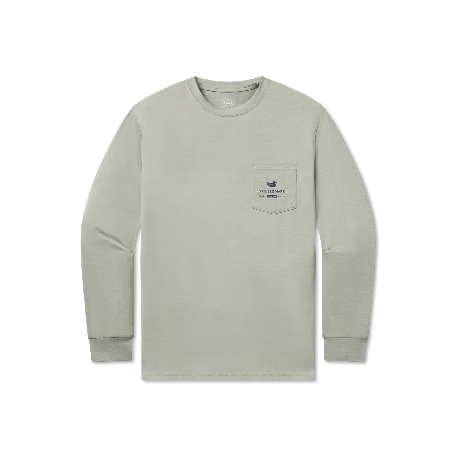 Southern Marsh 21 FieldTec™ Heathered Performance Tee - Speckled Sunset - Long Sleeve