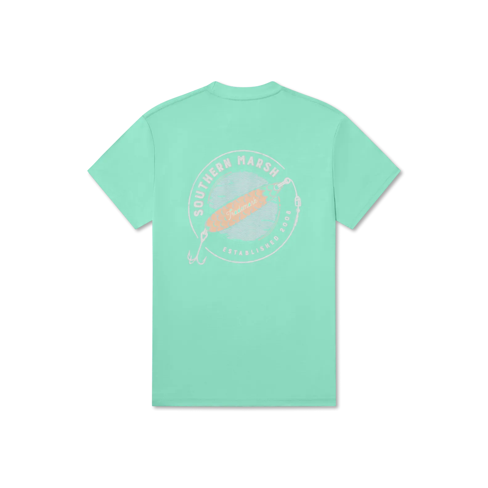Southern Marsh 21 FieldTec™ Heathered Performance Tee - Spoon
