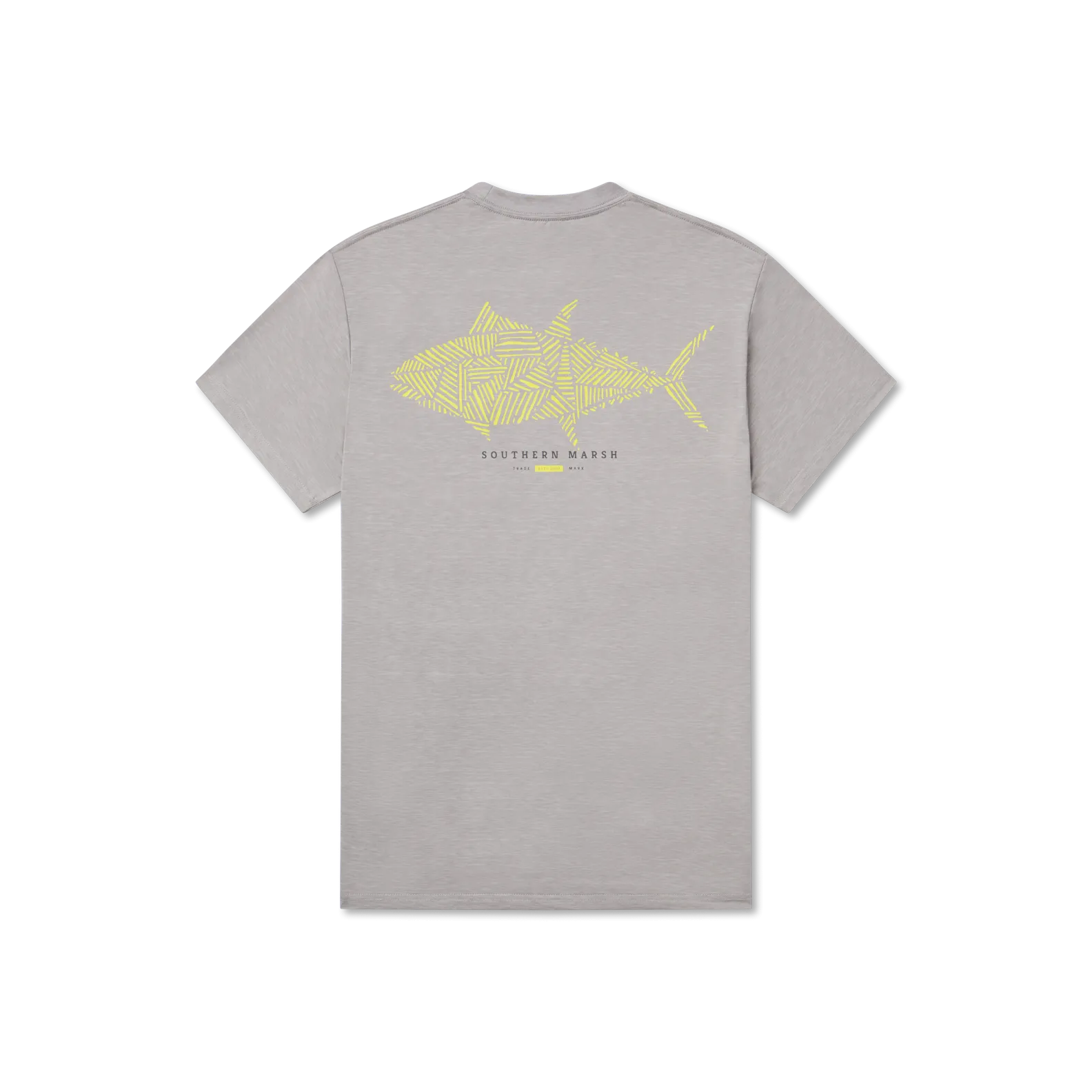 Southern Marsh 21 FieldTec™ Heathered Performance Tee - Tuna