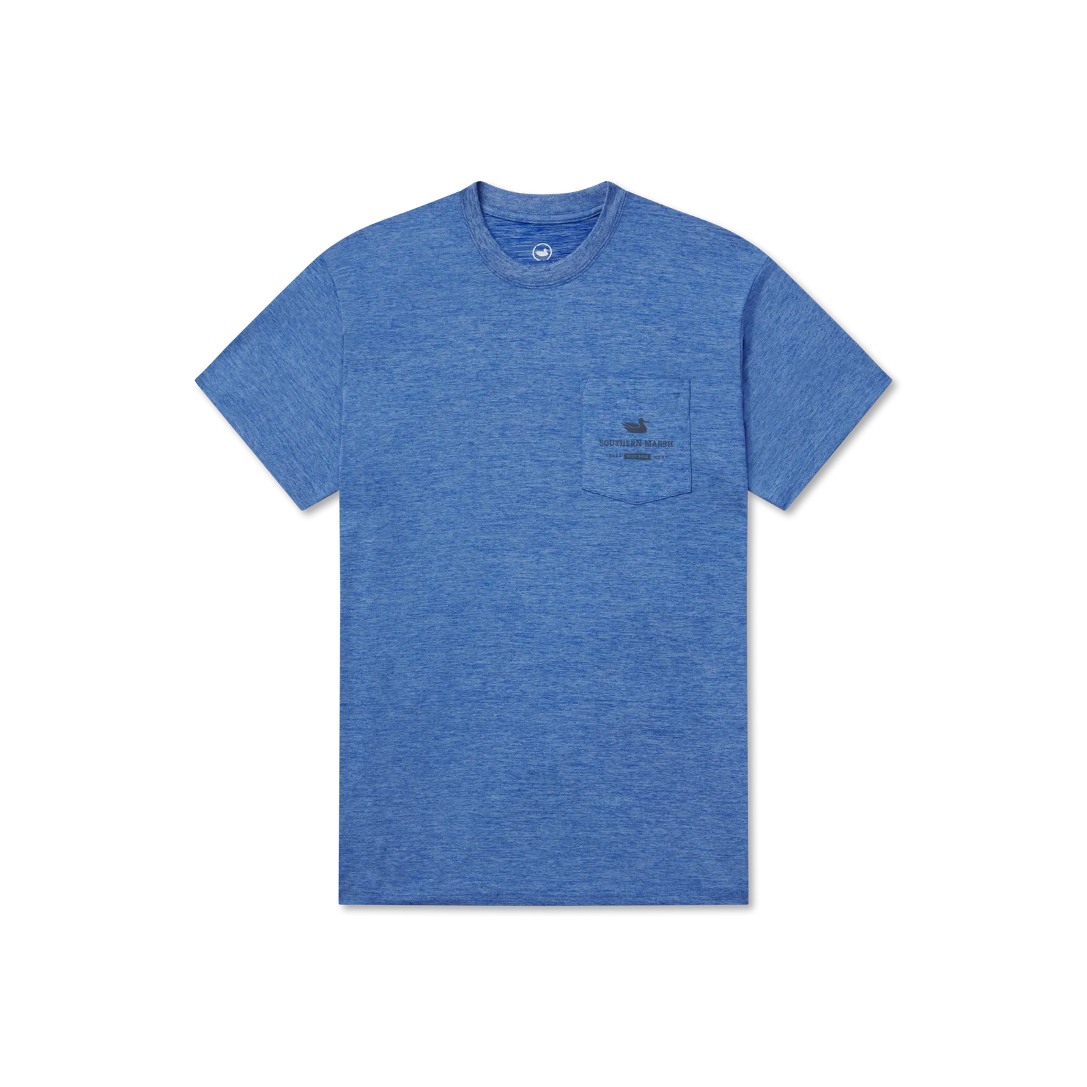 Southern Marsh 21 FieldTec™ Heathered Tee - Deepsea