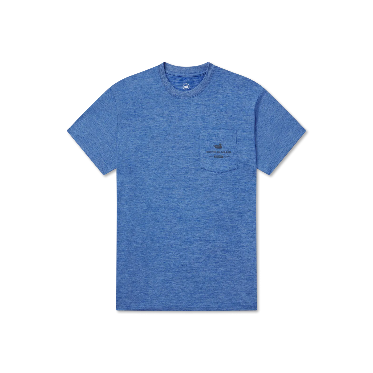 Southern Marsh 21 FieldTec™ Heathered Tee - Deepsea