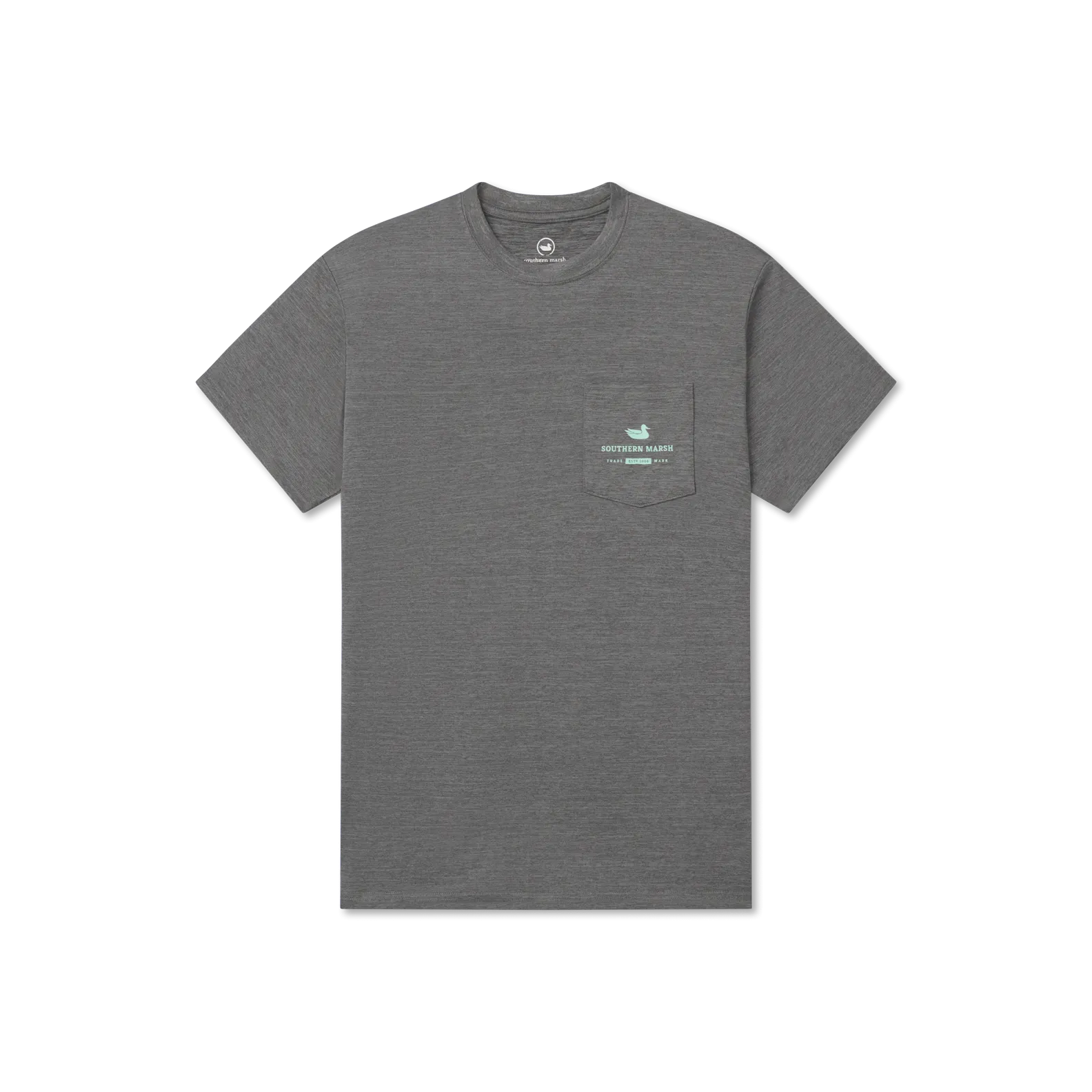 Southern Marsh 21 FieldTec™ Heathered Tee - Made in the Gulf - Tuna