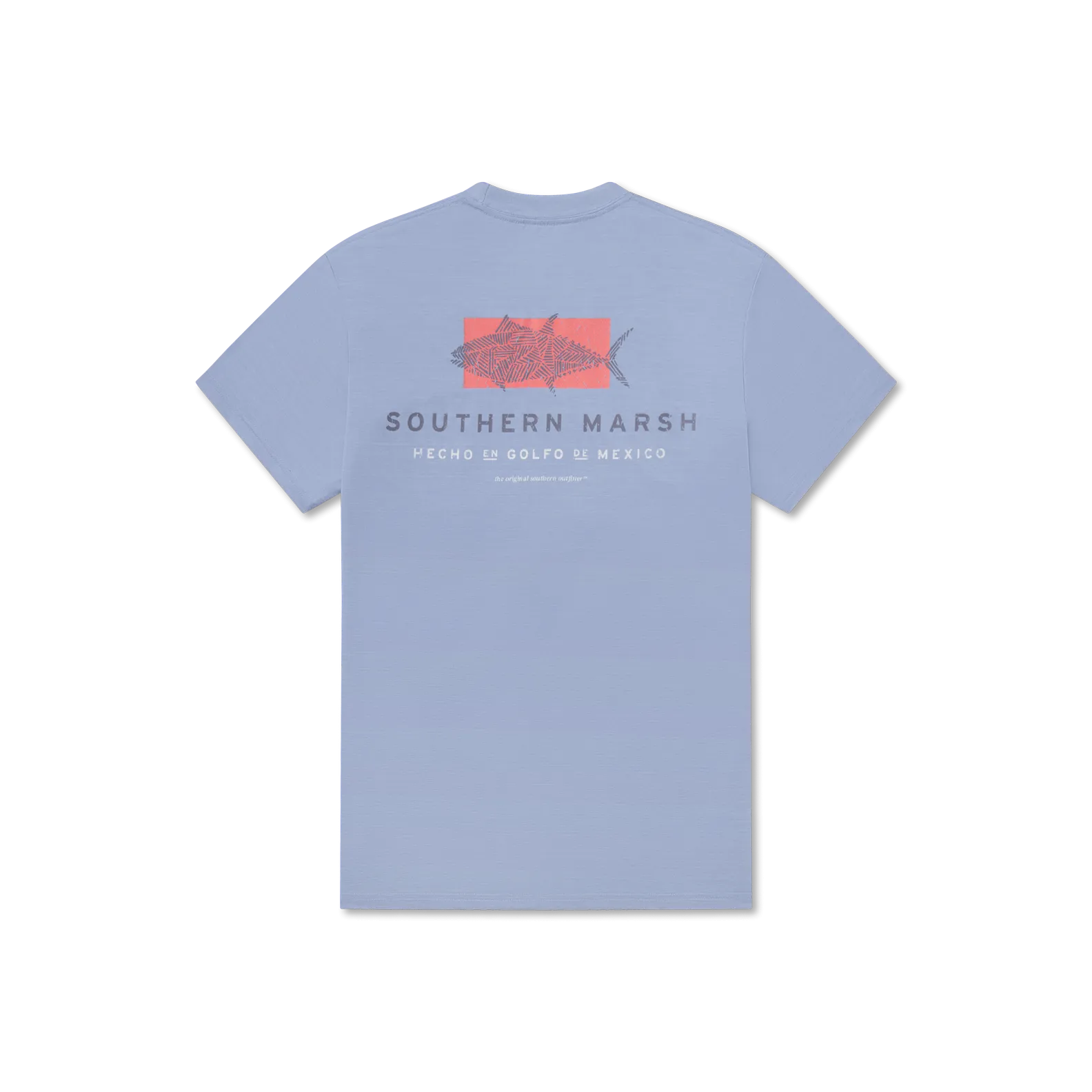 Southern Marsh 21 FieldTec™ Heathered Tee - Made in the Gulf - Tuna