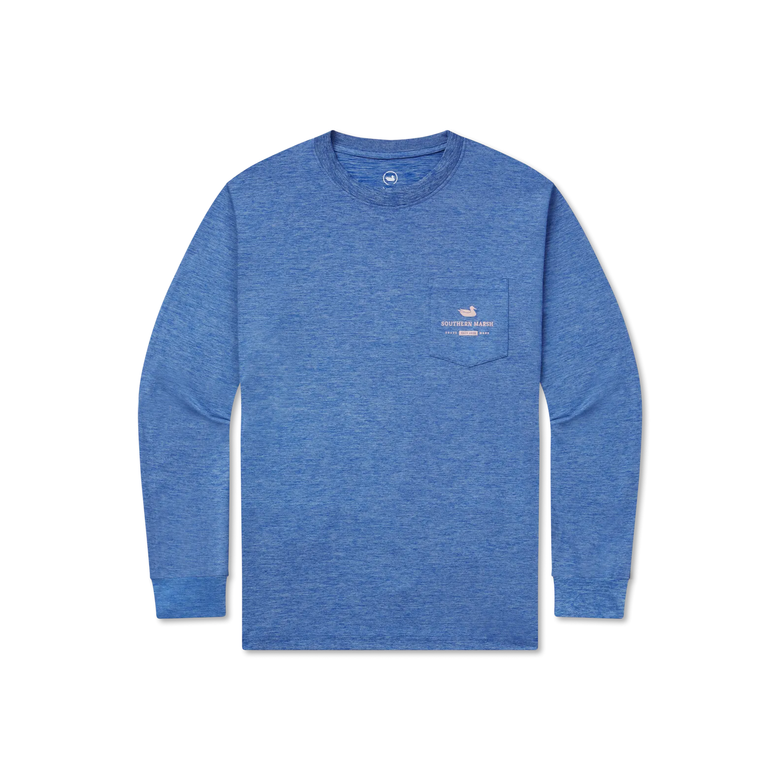 Southern Marsh 21 FieldTec™ Heathered Tee - Mahi Circle - Long Sleeve