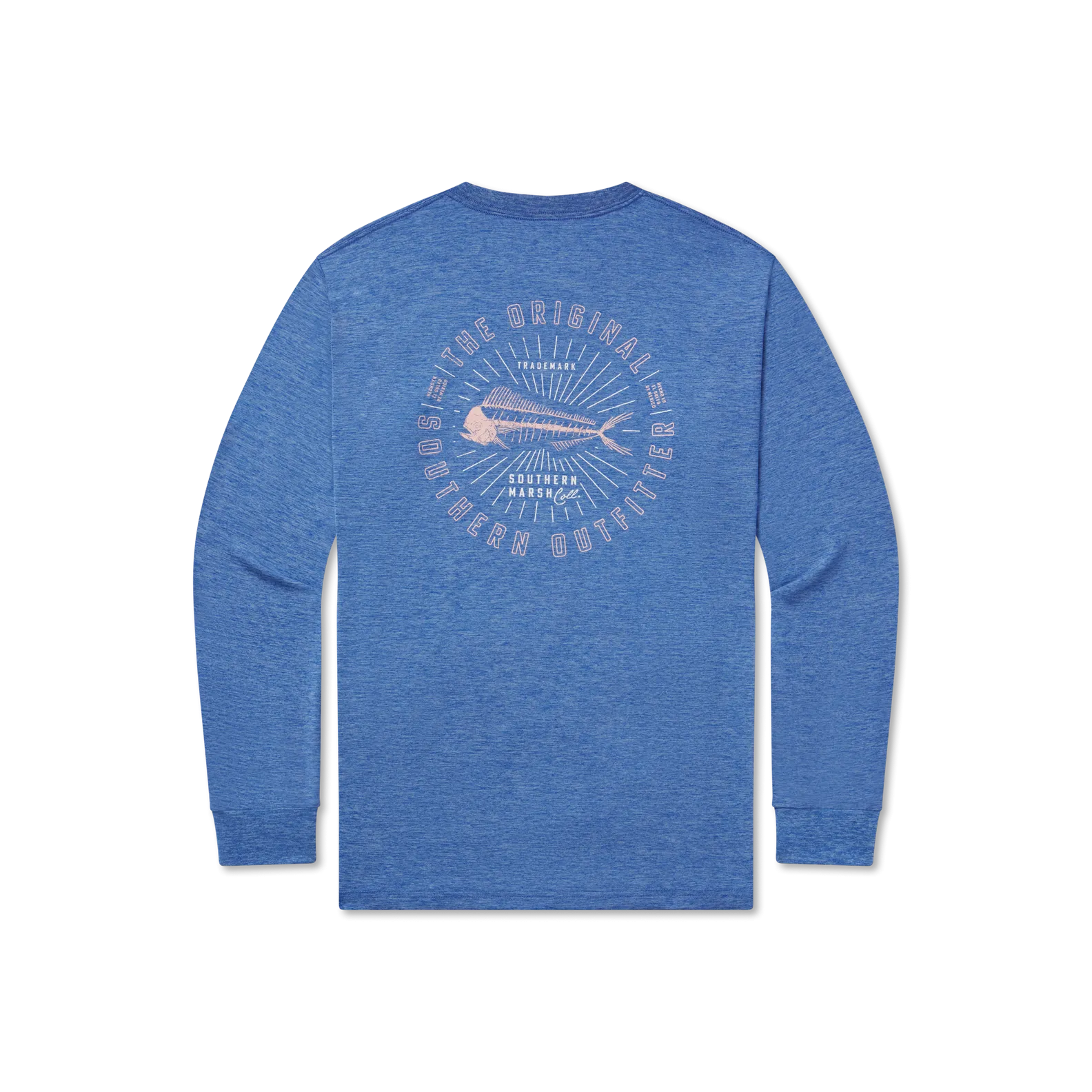 Southern Marsh 21 FieldTec™ Heathered Tee - Mahi Circle - Long Sleeve