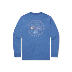 Southern Marsh 21 FieldTec™ Heathered Tee - Mahi Circle - Long Sleeve