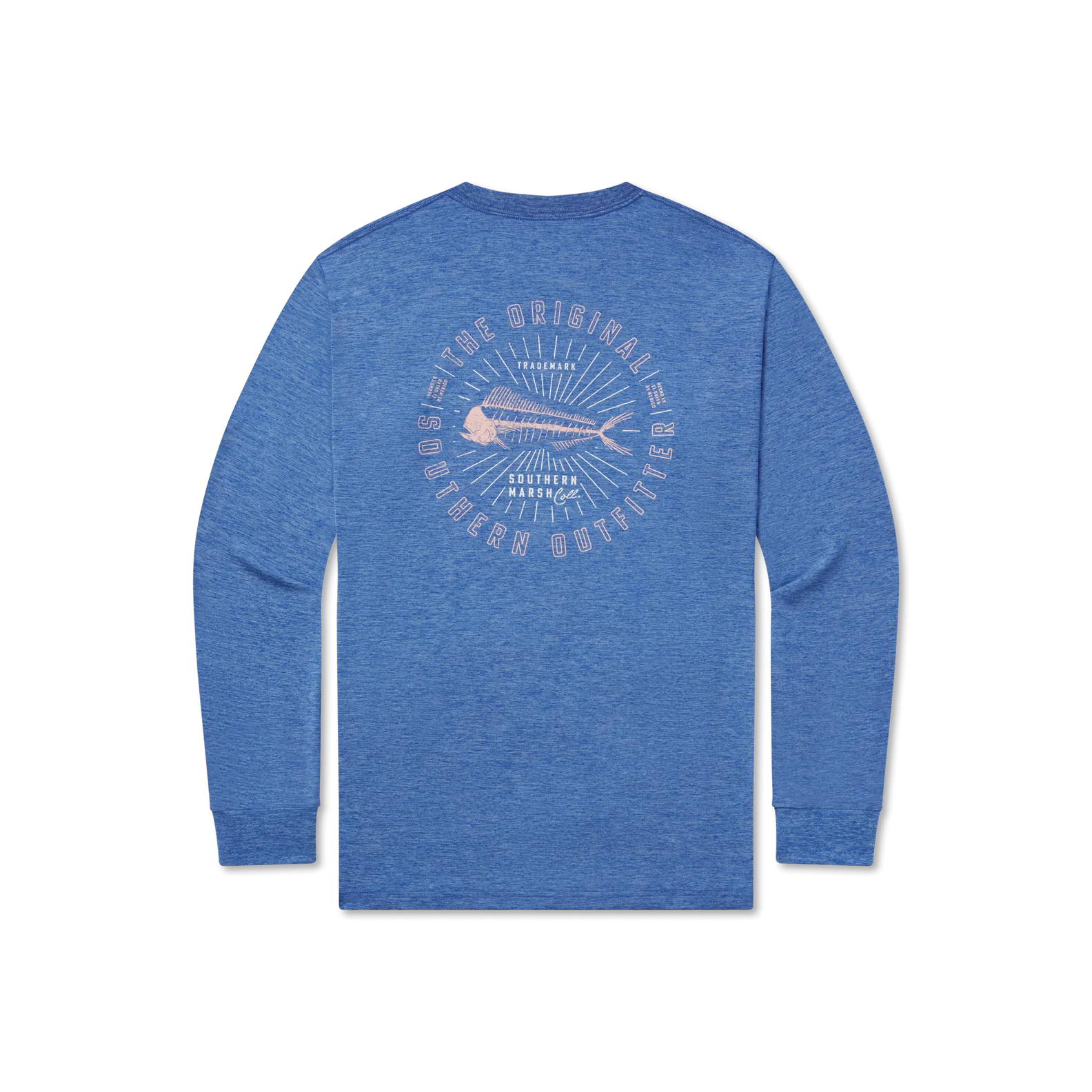 Southern Marsh 21 FieldTec™ Heathered Tee - Mahi Circle - Long Sleeve