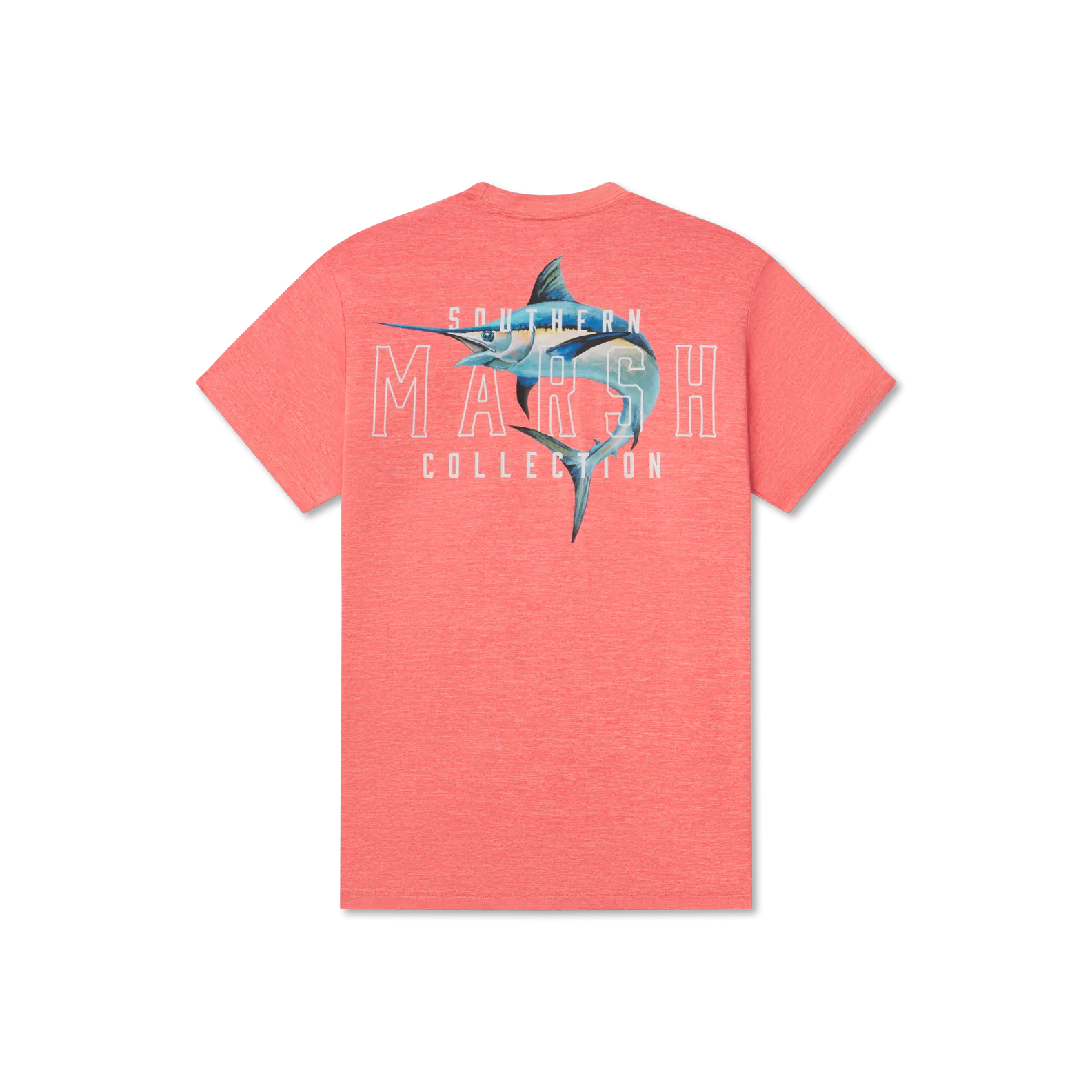 Southern Marsh 21 FieldTec™ Heathered Tee - Swordfish