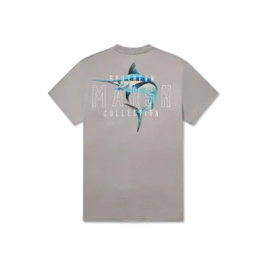 Southern Marsh 21 FieldTec™ Heathered Tee - Swordfish