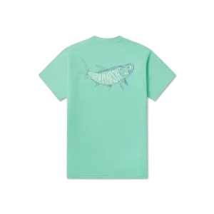 Southern Marsh 21 FieldTec™ Heathered Tee - Tarpon Whispers