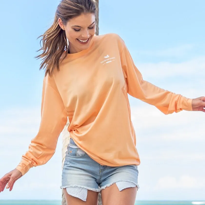 Southern Marsh 21 FieldTec™ Performance Tee -  Gulf Stream