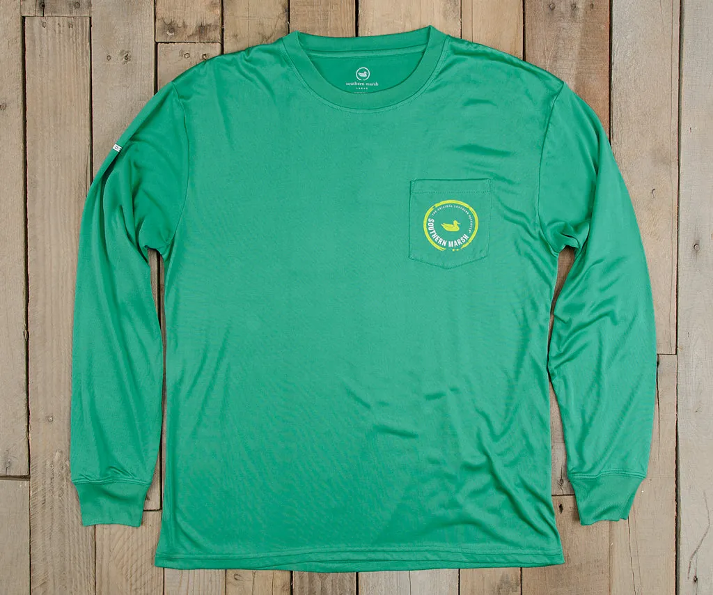 Southern Marsh 21 FieldTec™ Pocket Tee - Long Sleeve
