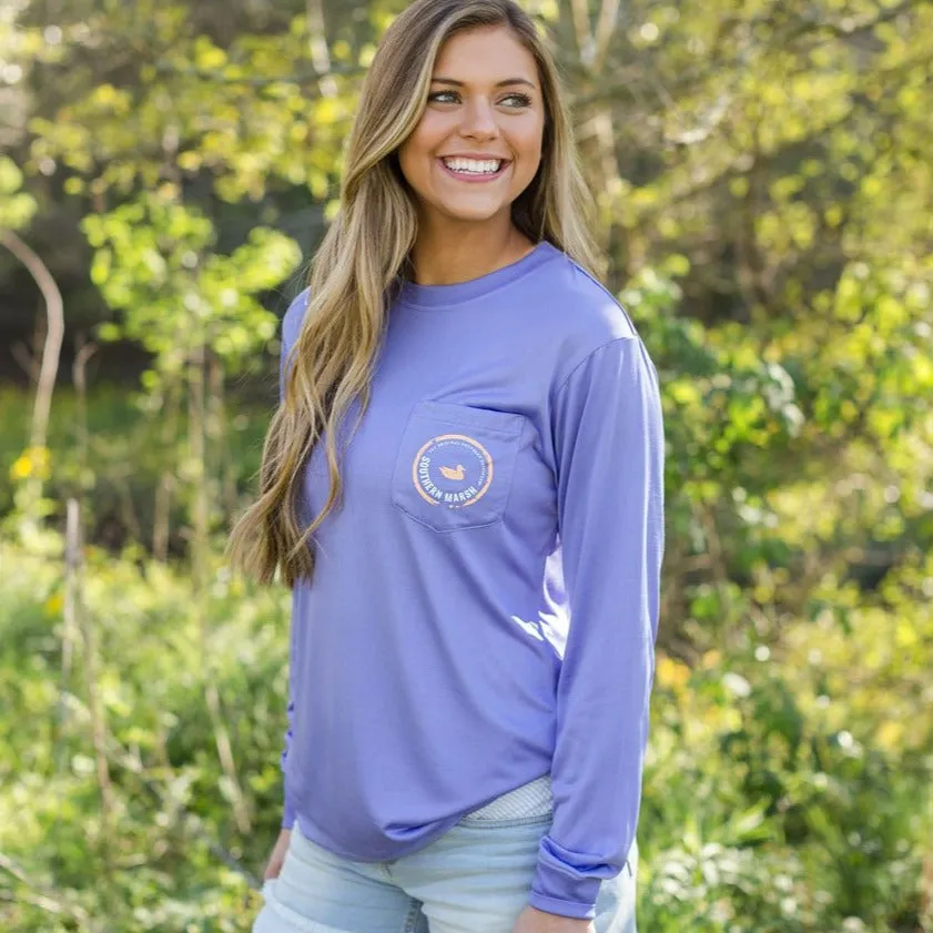 Southern Marsh 21 FieldTec™ Pocket Tee - Long Sleeve