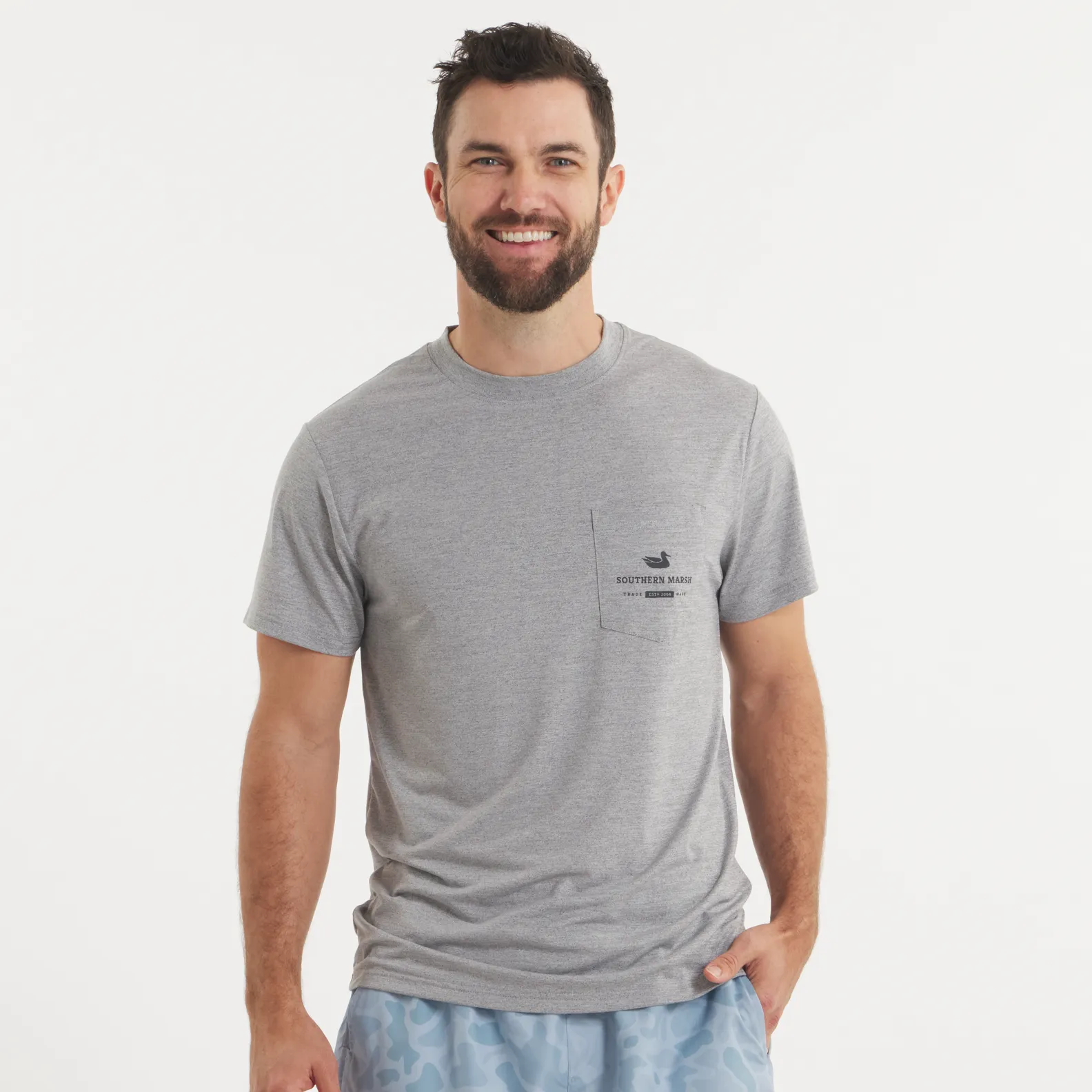 Southern Marsh 21 FieldTec™ Pro Heathered Tee - Fishing Co.