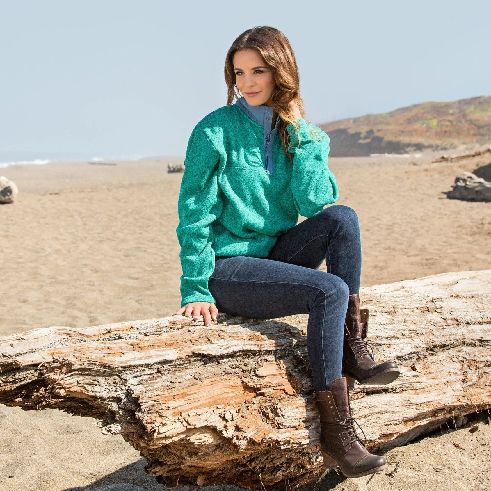 Southern Marsh 21 FieldTec™ Woodford Snap Pullover