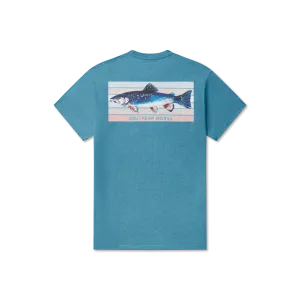 Southern Marsh 21 Fishing Lines Tee - Brook Trout