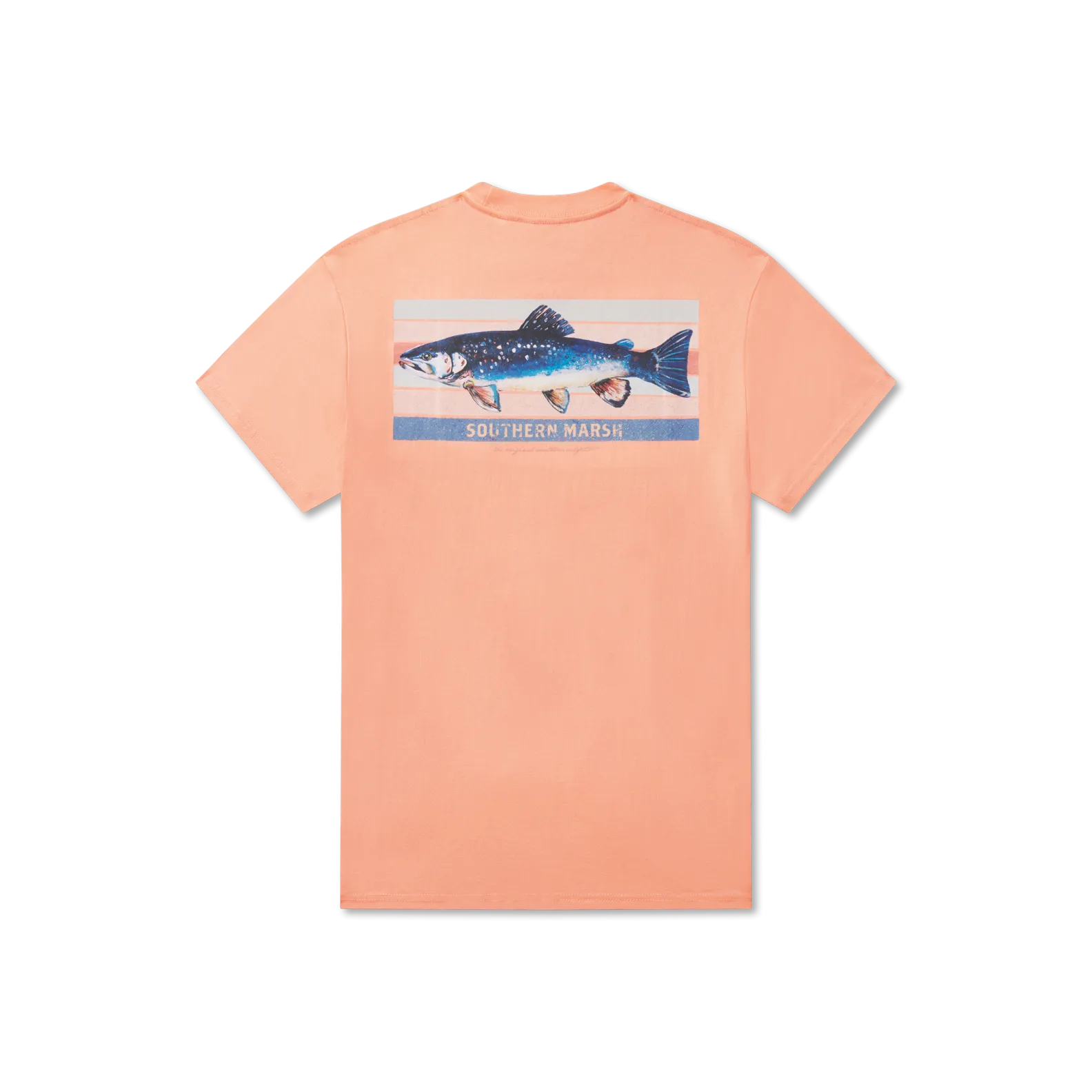 Southern Marsh 21 Fishing Lines Tee - Brook Trout