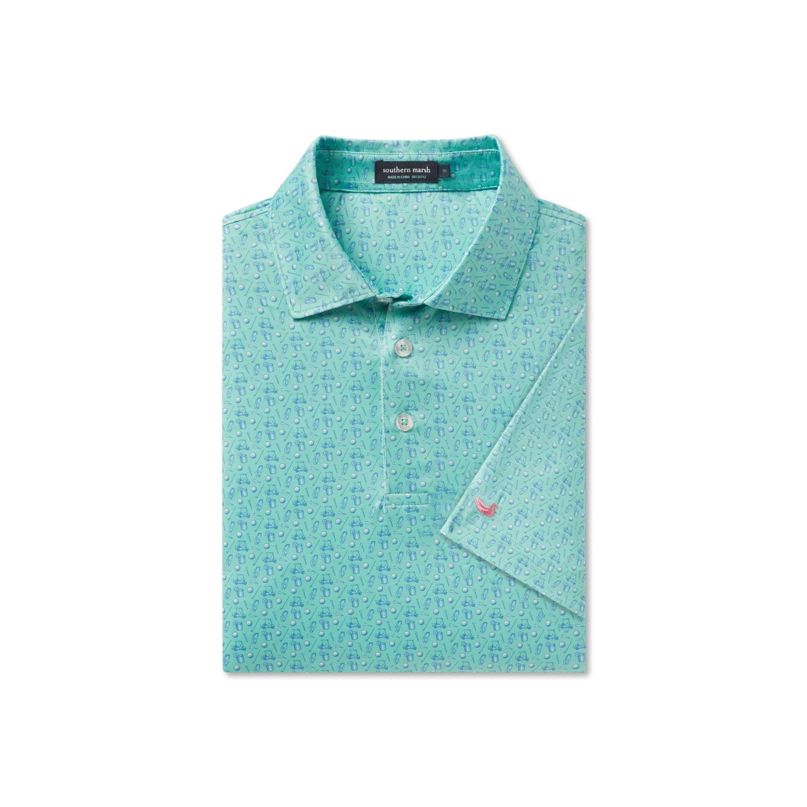 Southern Marsh 21 Flyline Performance Polo - Cart Path Only