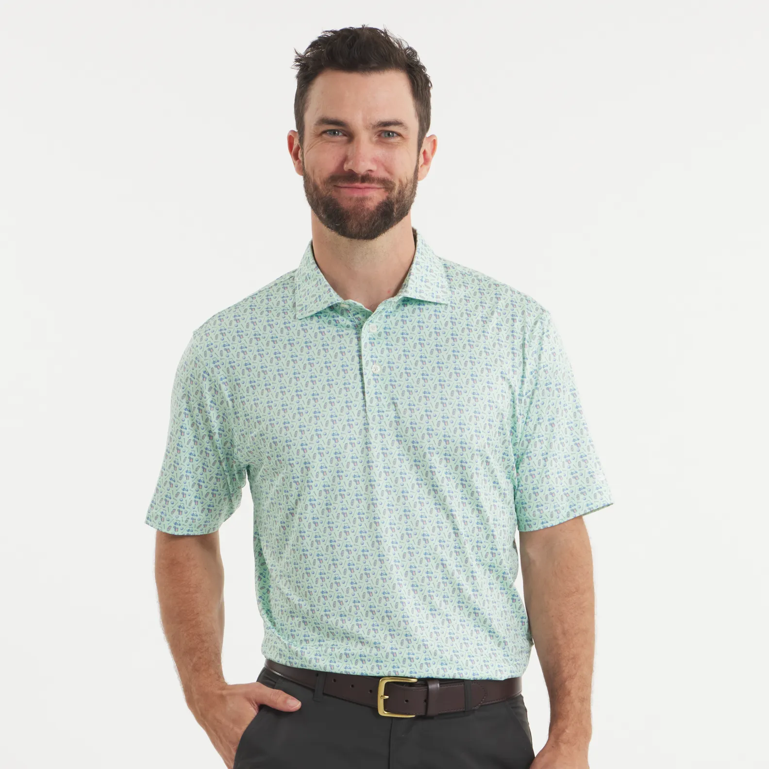 Southern Marsh 21 Flyline Performance Polo - Cart Path Only