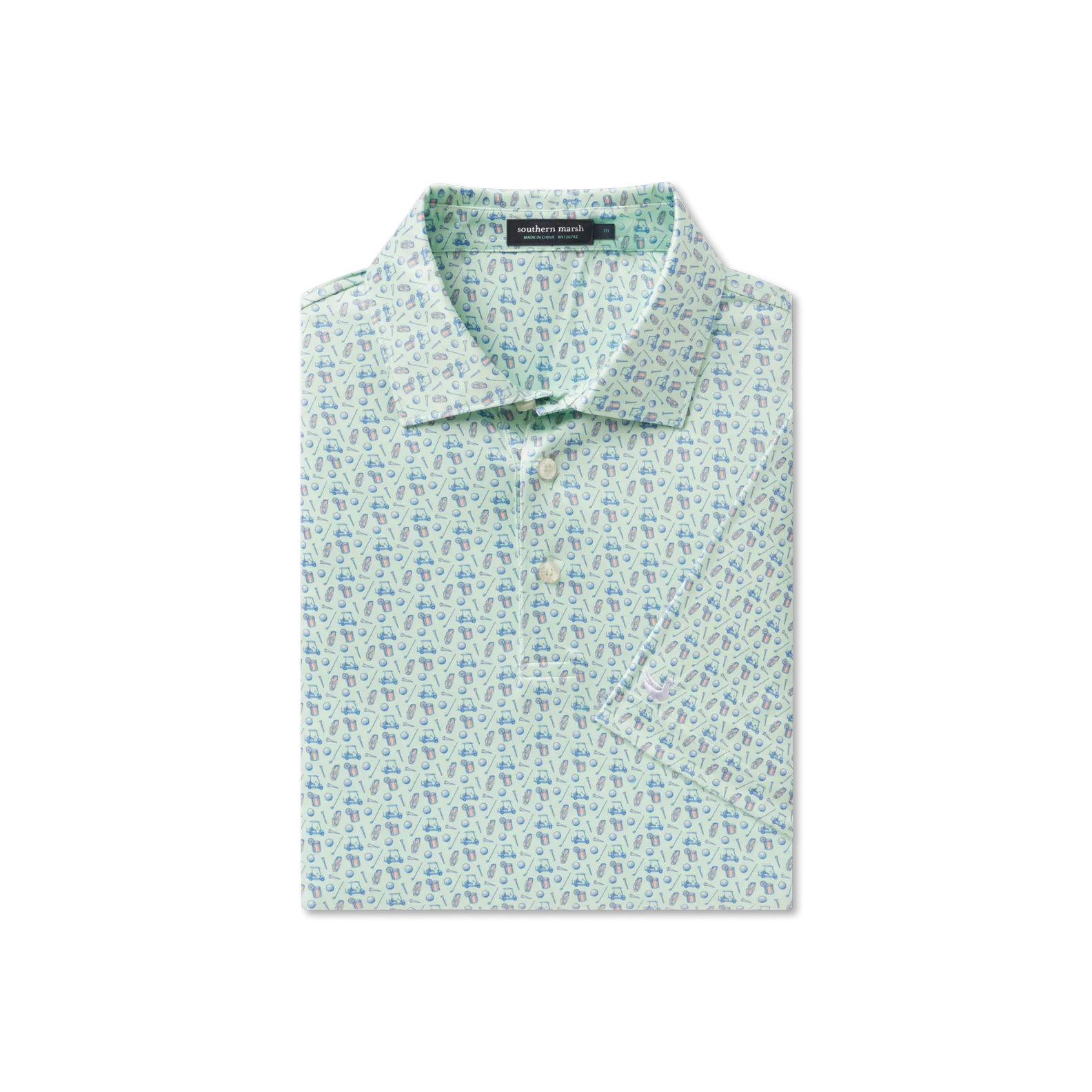 Southern Marsh 21 Flyline Performance Polo - Cart Path Only