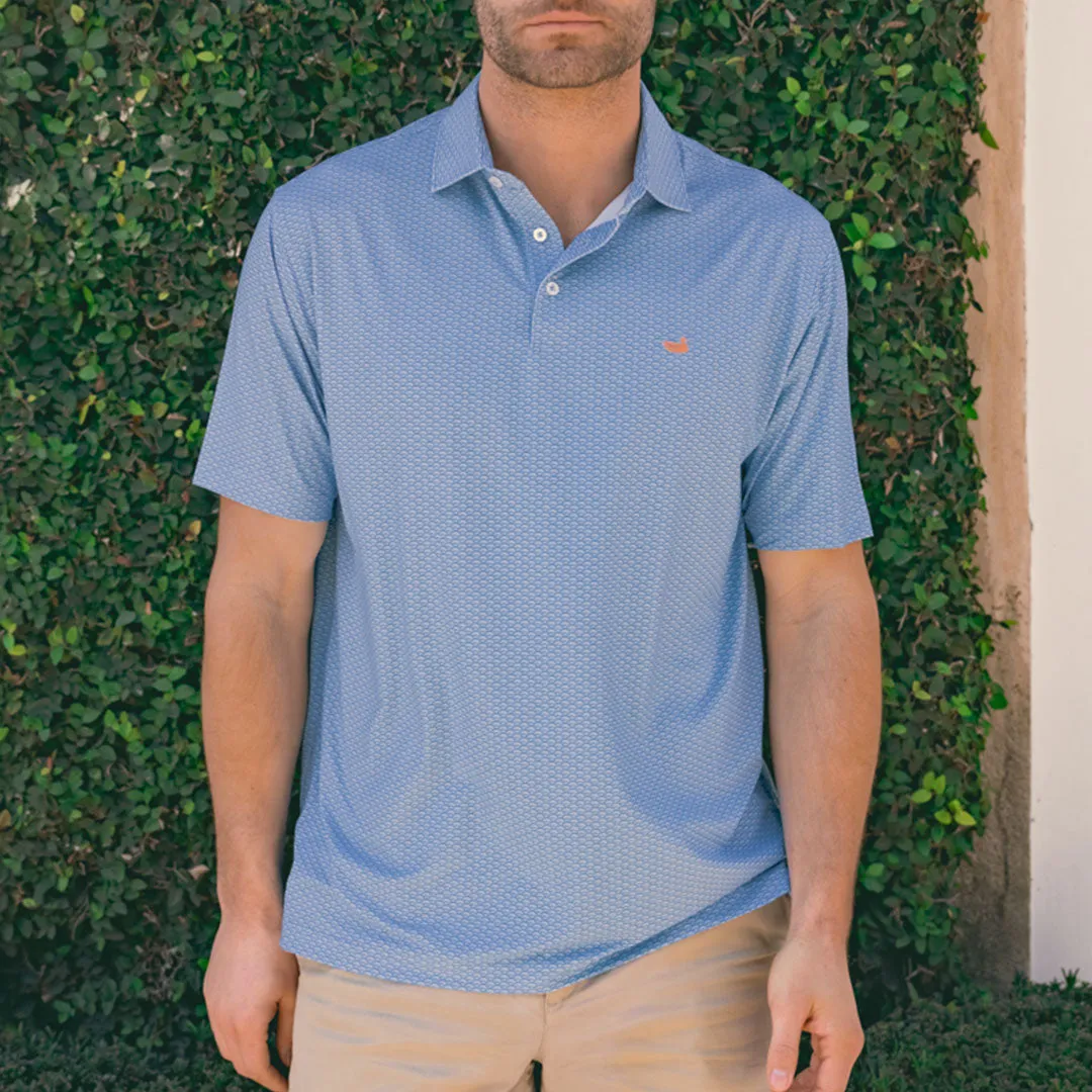 Southern Marsh 21 Flyline Performance Polo - Fan Shell