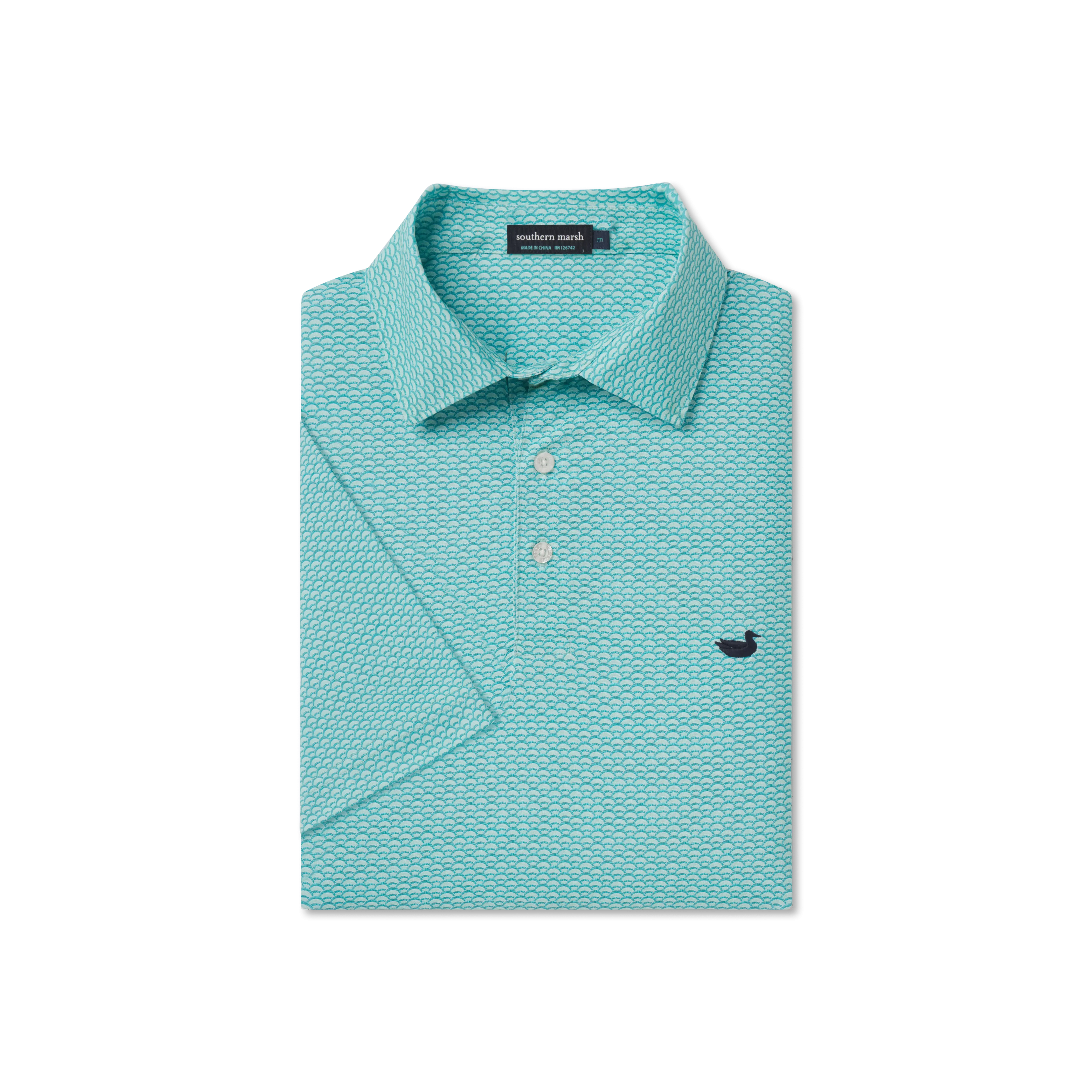 Southern Marsh 21 Flyline Performance Polo - Fan Shell