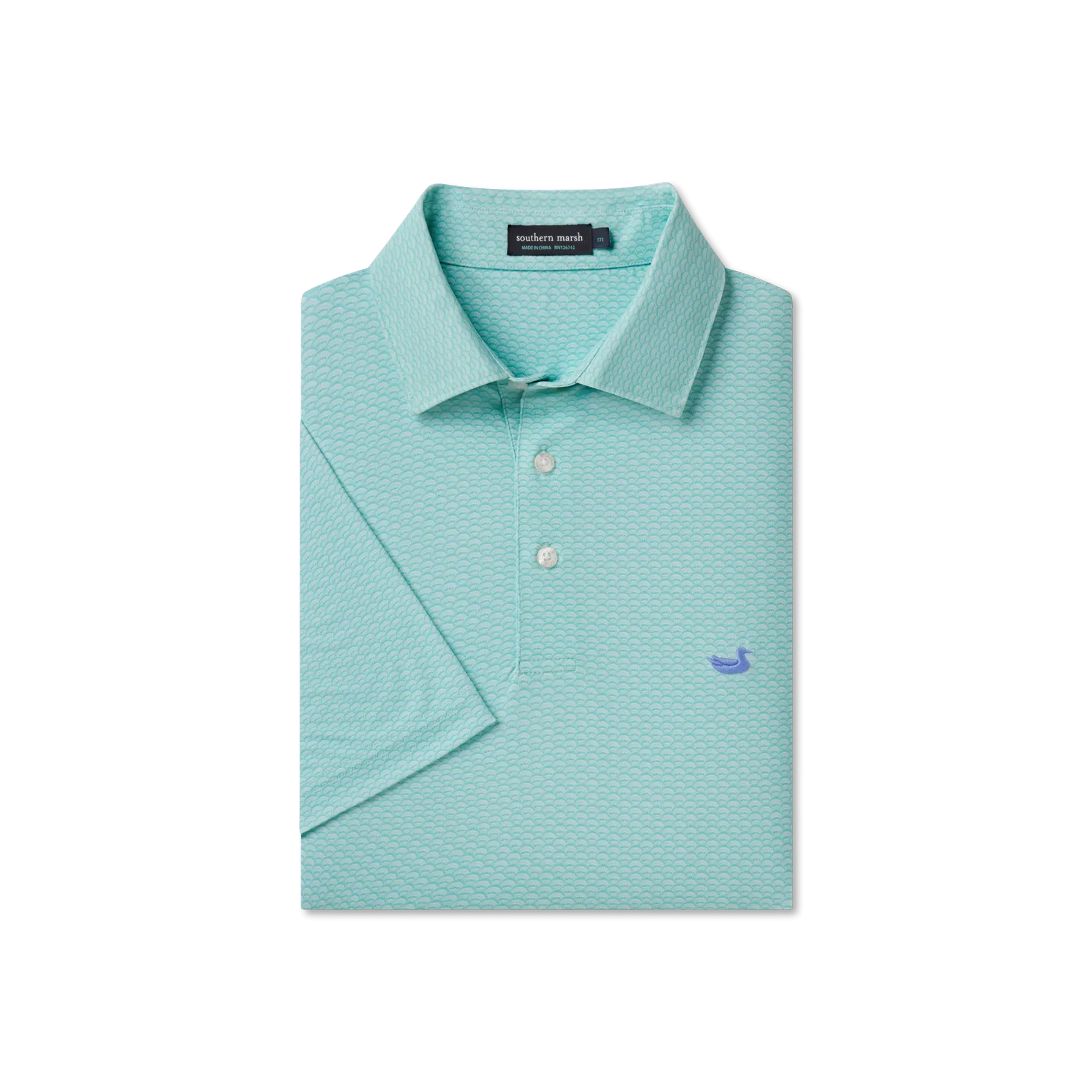 Southern Marsh 21 Flyline Performance Polo - Fan Shell