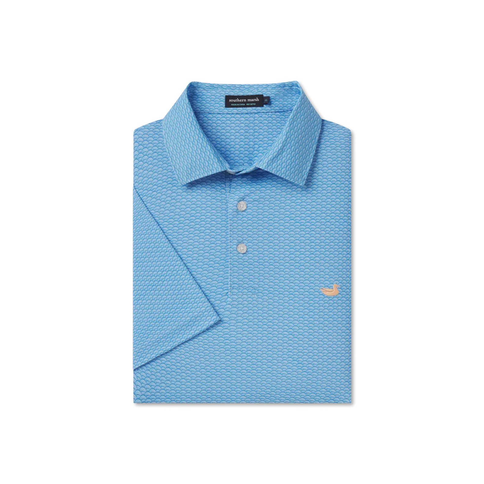 Southern Marsh 21 Flyline Performance Polo - Fan Shell