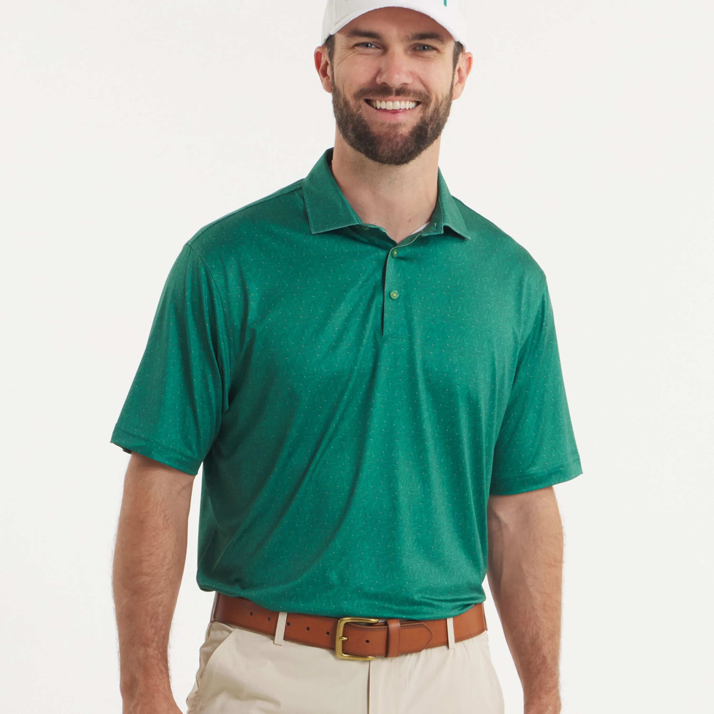 Southern Marsh 21 Flyline Performance Polo - Greens In Regulation