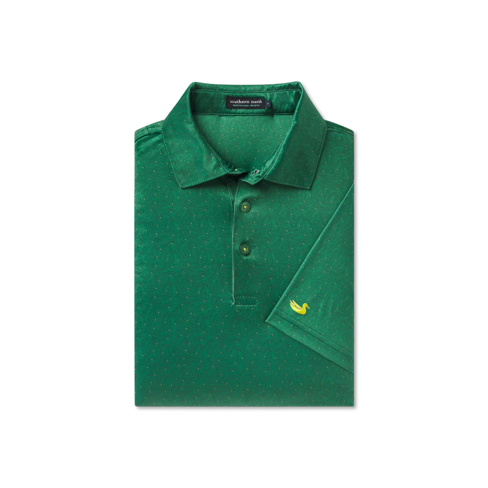 Southern Marsh 21 Flyline Performance Polo - Greens In Regulation